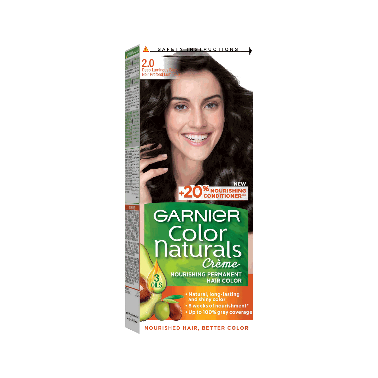 Garnier Color Naturals 2 Deep Black