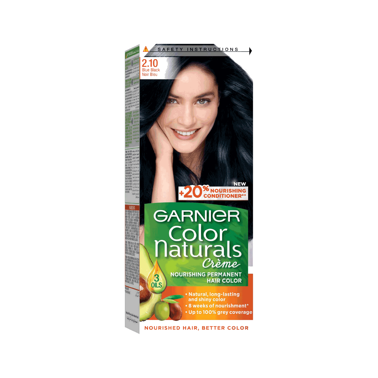 Garnier Color Naturals  2.10 Blue Blk