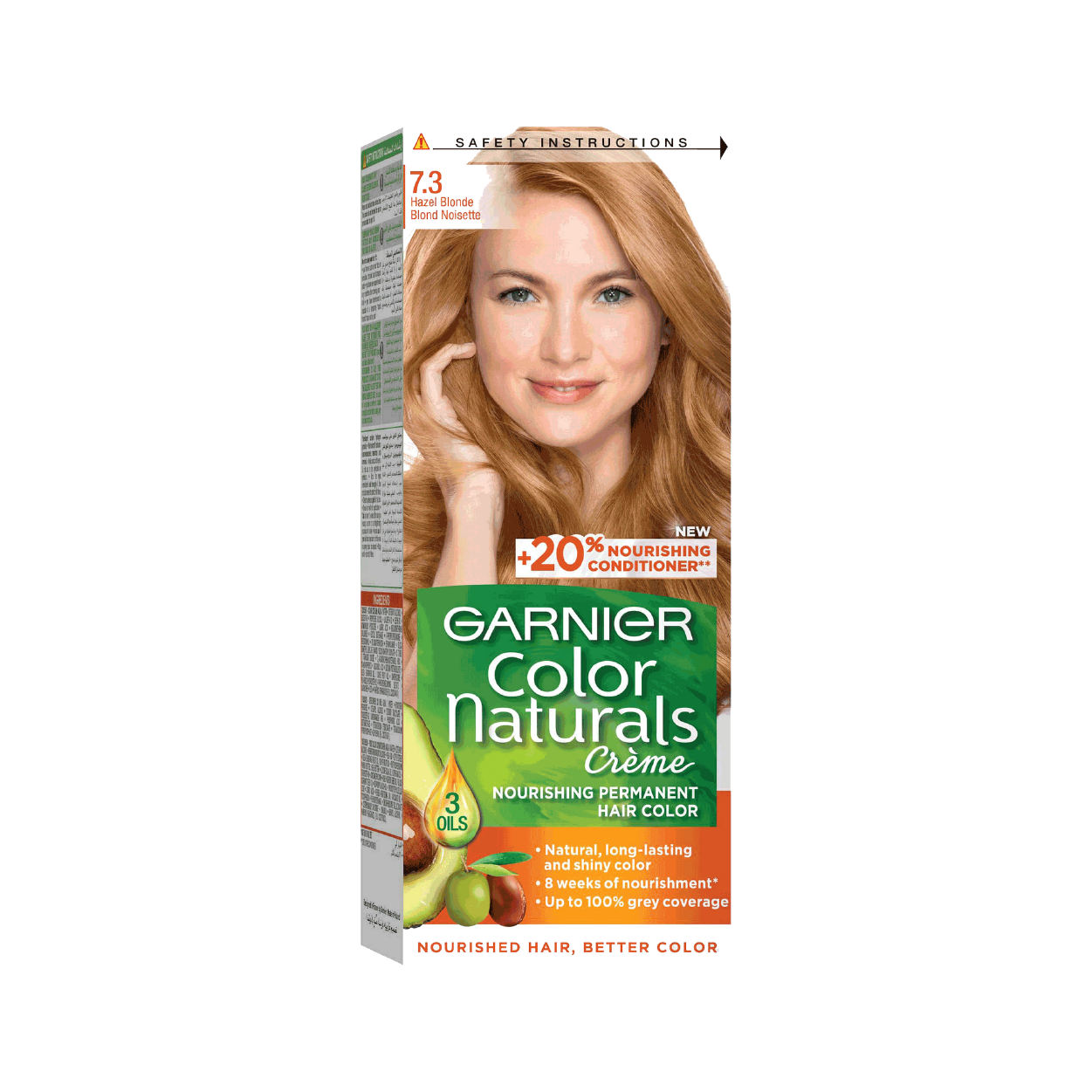 Garnier Color Naturals 7.3 Hazel Blonde