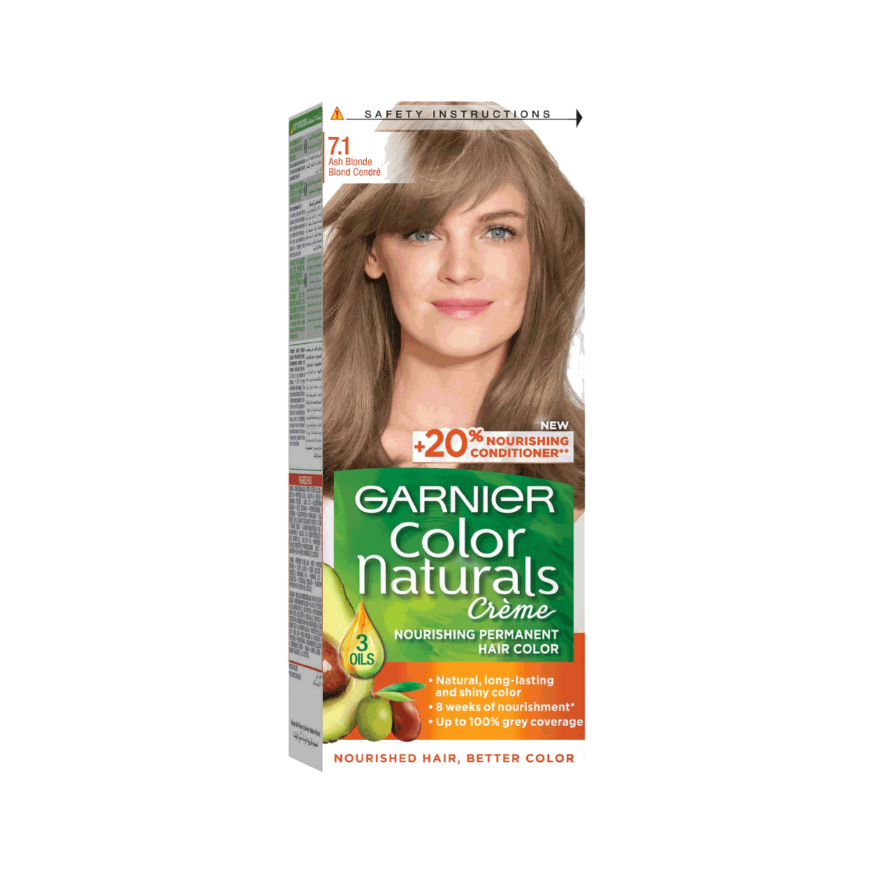 Garnier Color Naturals 7.1 Ash Blond