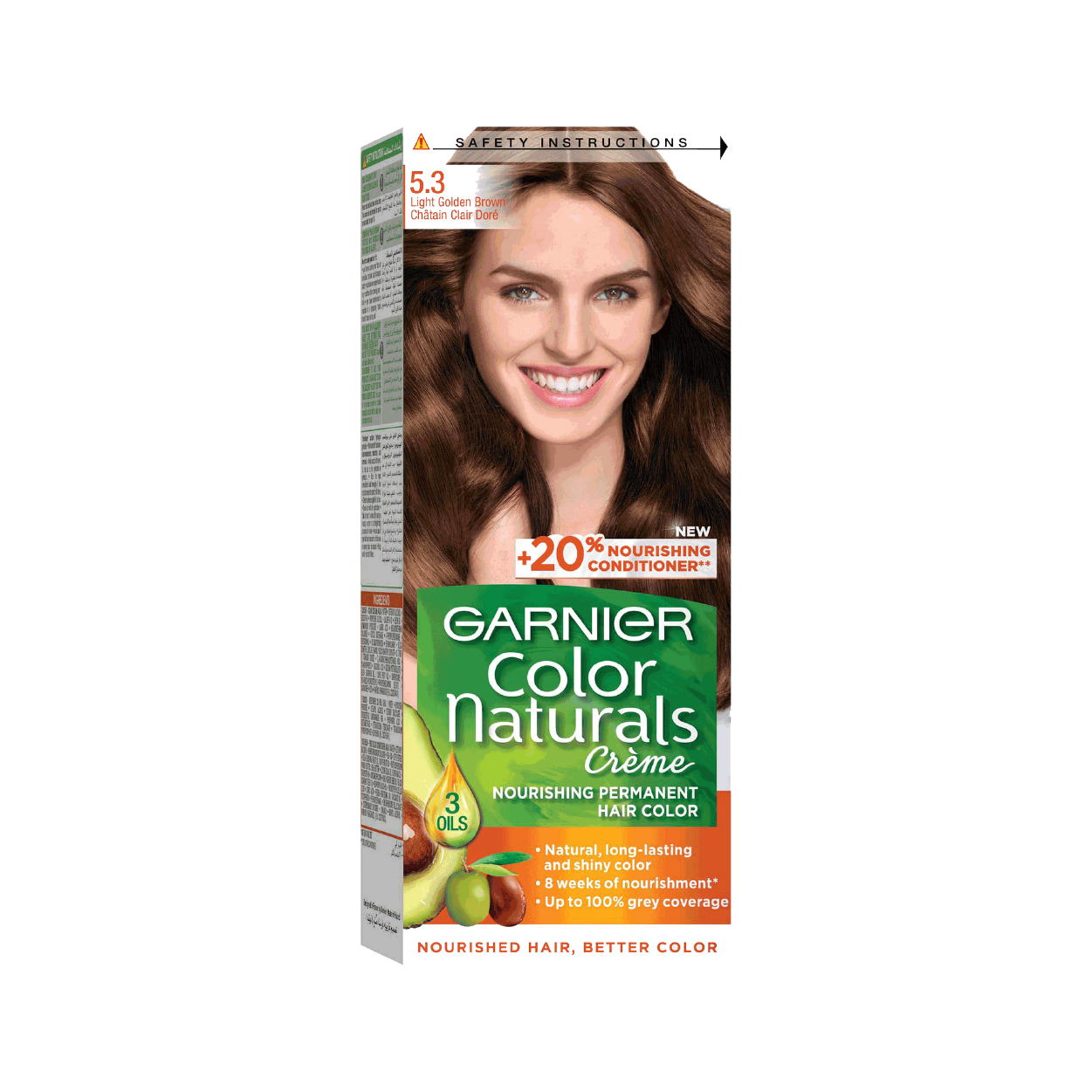 Garnier Color Naturals 5.3 Lgt Goldbrwn