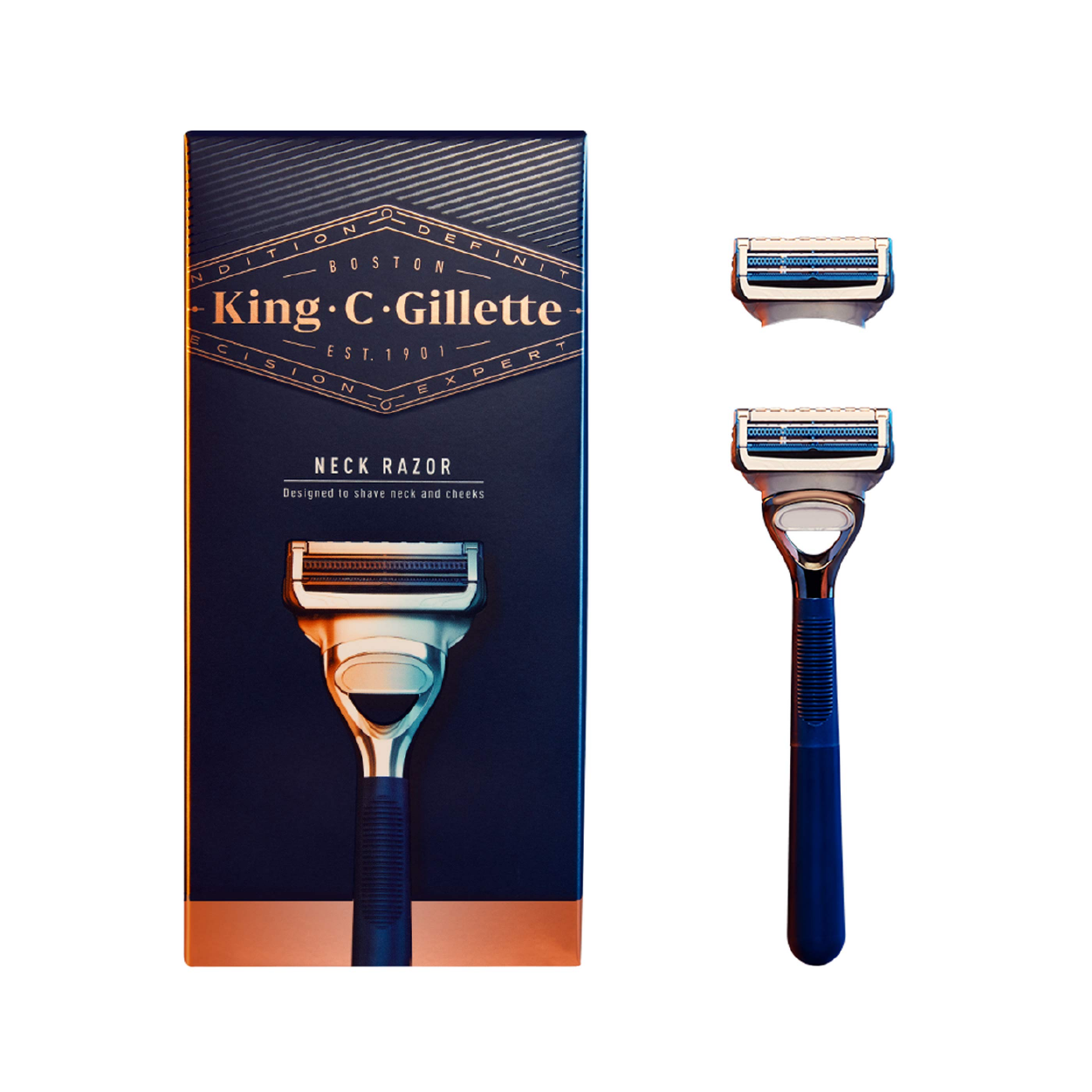 King C Gillette Neck Razor 1 Up