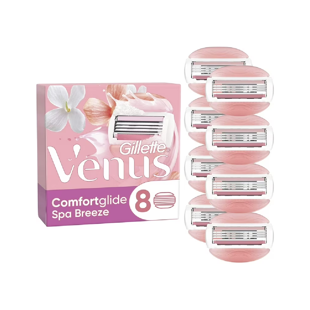Gillette Venus Comfortable Spa Breeze 8`S