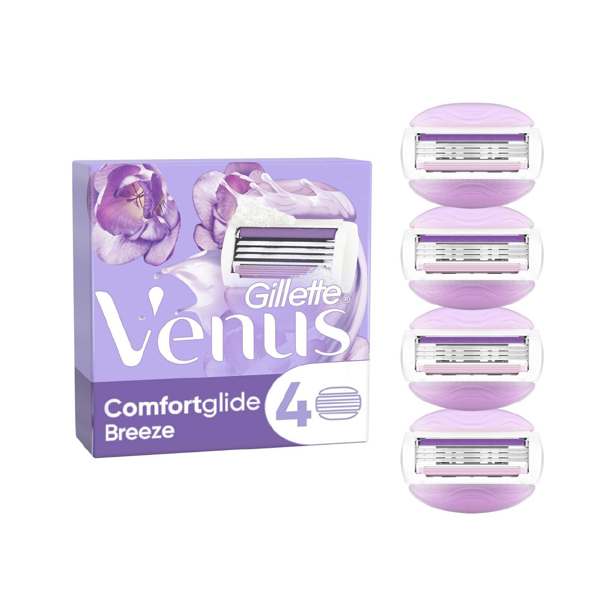 Gillette Venus Breezer Crt 4'S