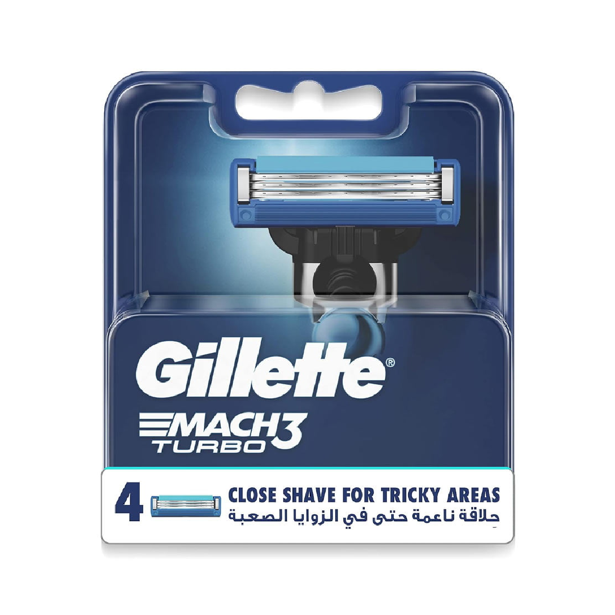 Gillette Mach3 Turbo Blade 4'S