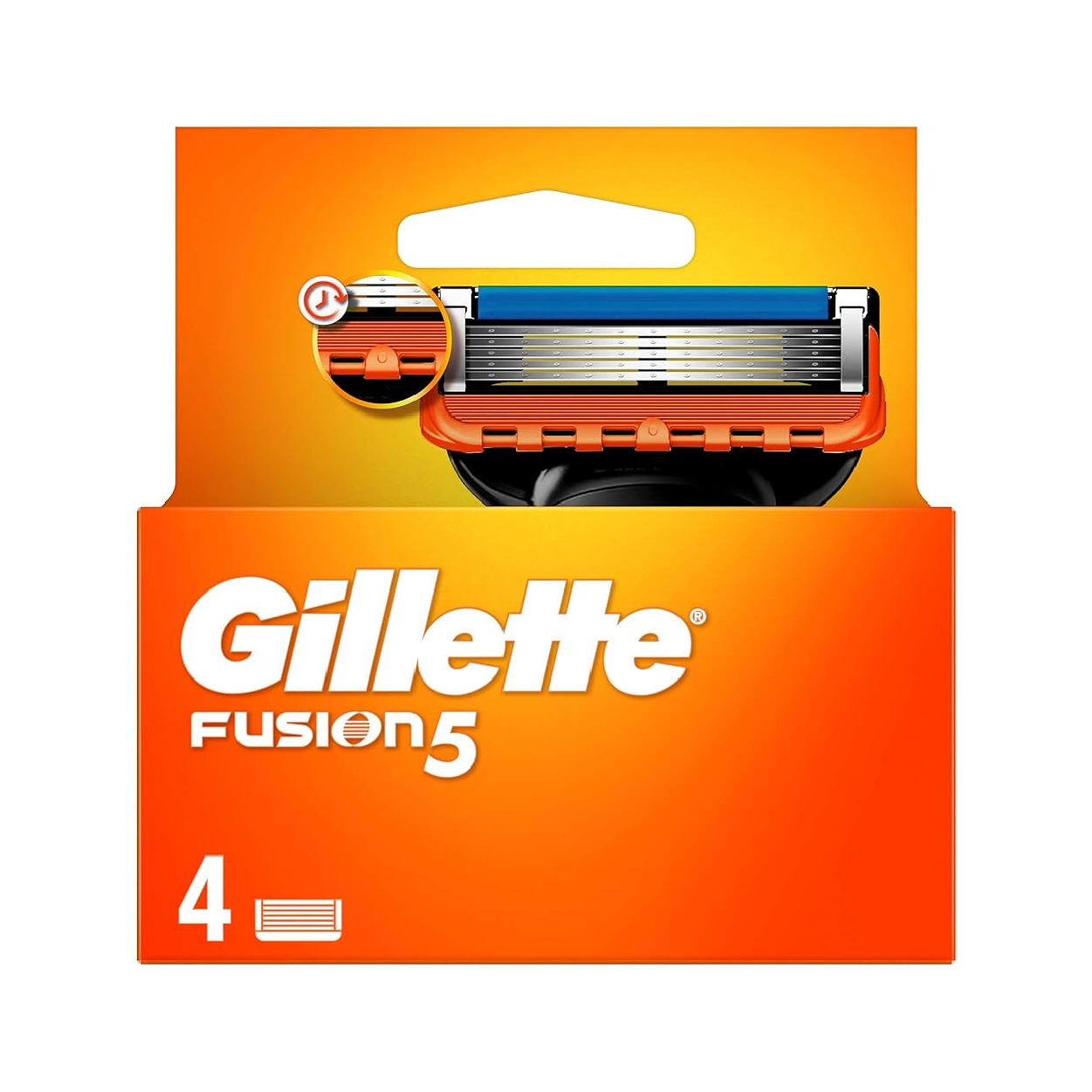 Gillette Fusion Mnl Blade 4'S
