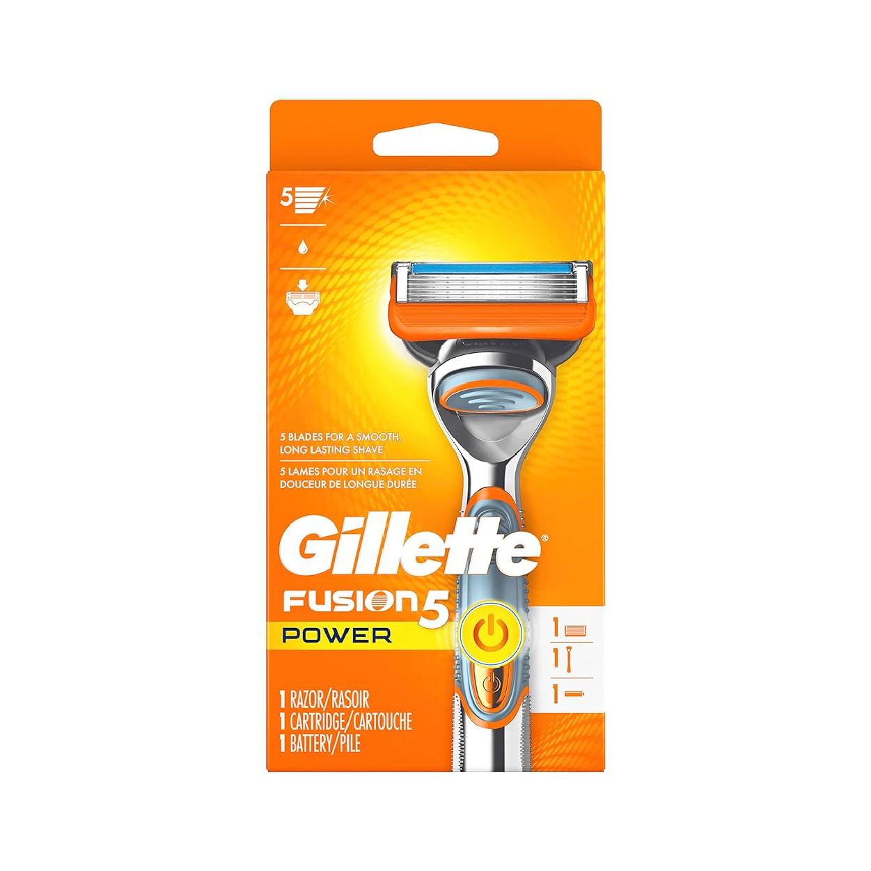 Gillette Fusion 5 Power W/Battery