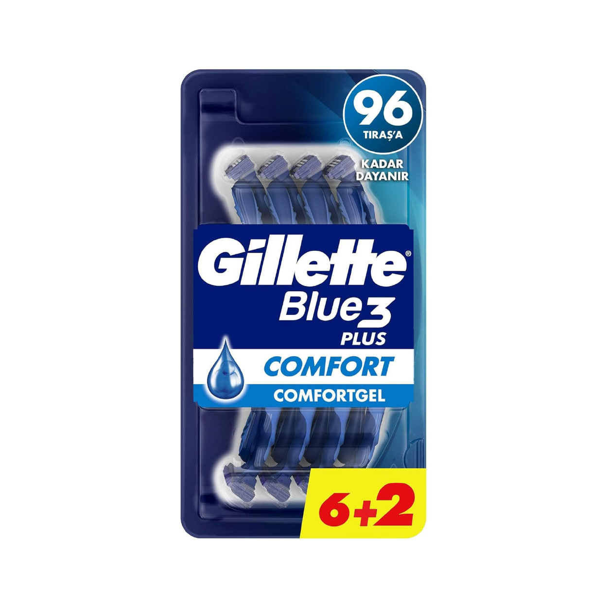 Gillette Blue 3 Sport Razor 6+2