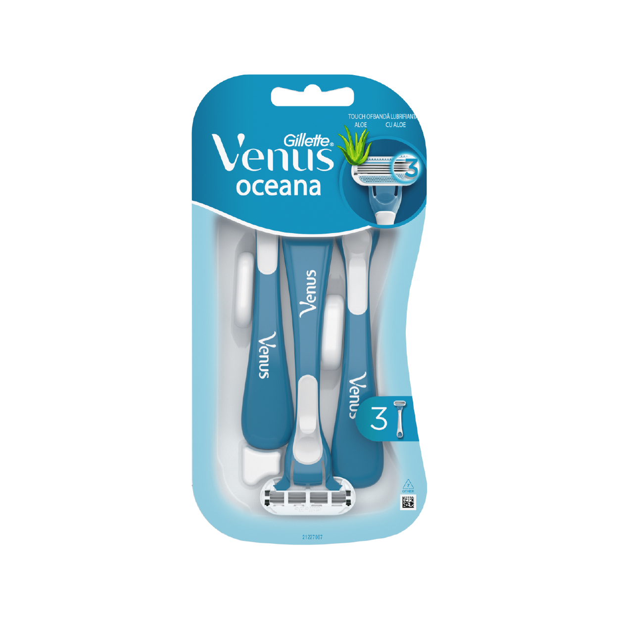 Gillette Venus Ocean Wmn Dispos Razor 3'S