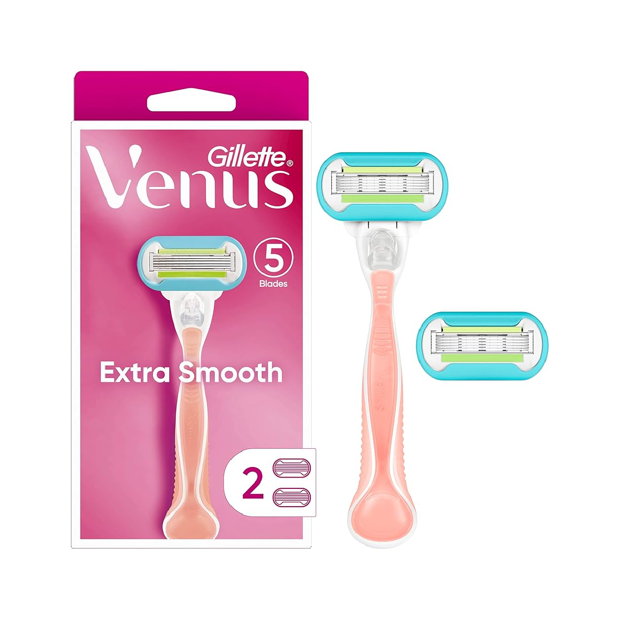 Gillette Venus Xtra Smooth 5Blade+2