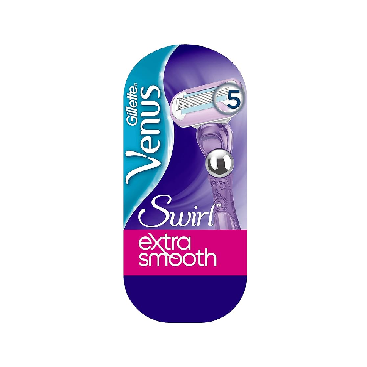 Gillette Venus Swirl Extra Smooth Razor Flexball