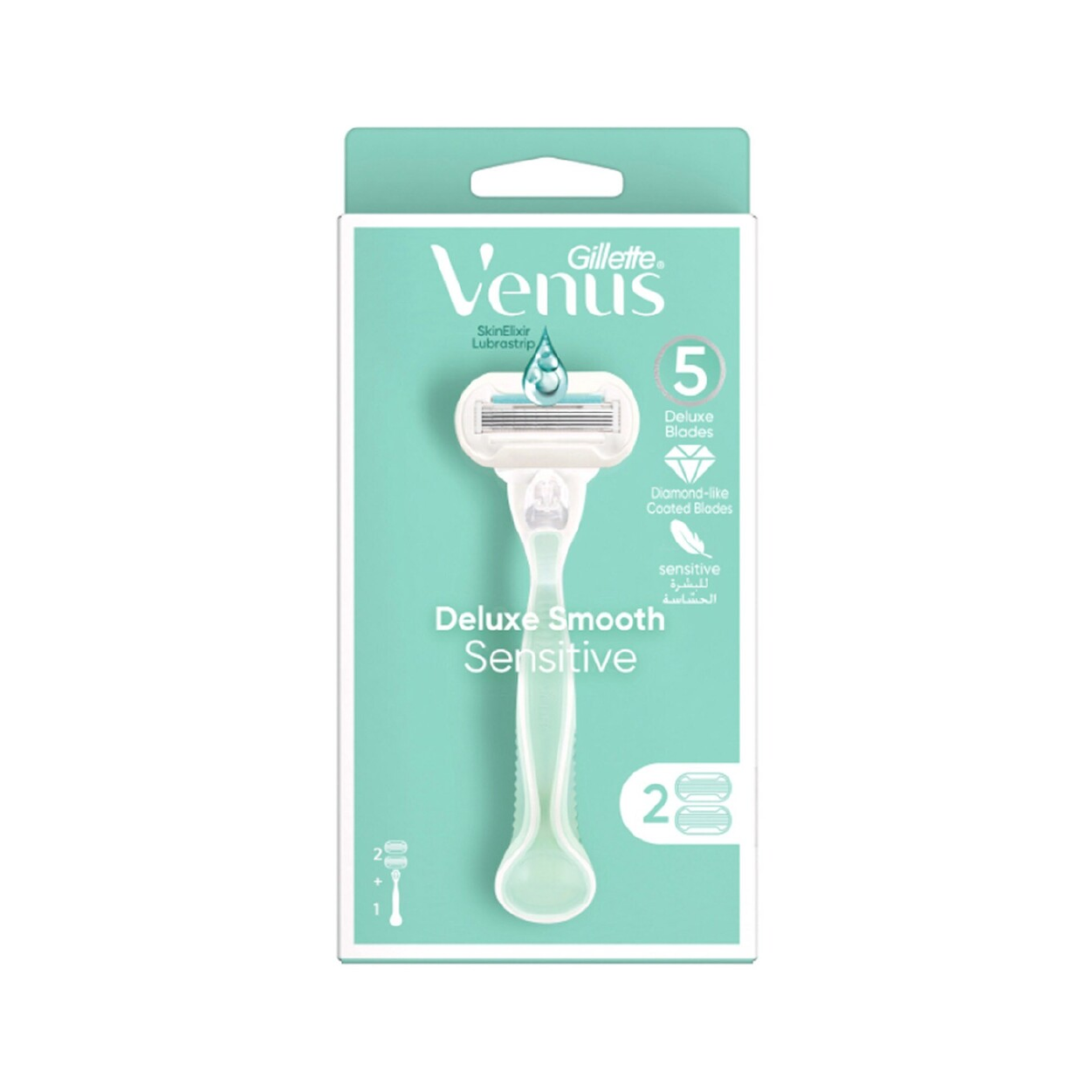 Gillette Venus Deluxe Smooth Sens 5Blade+2Razor