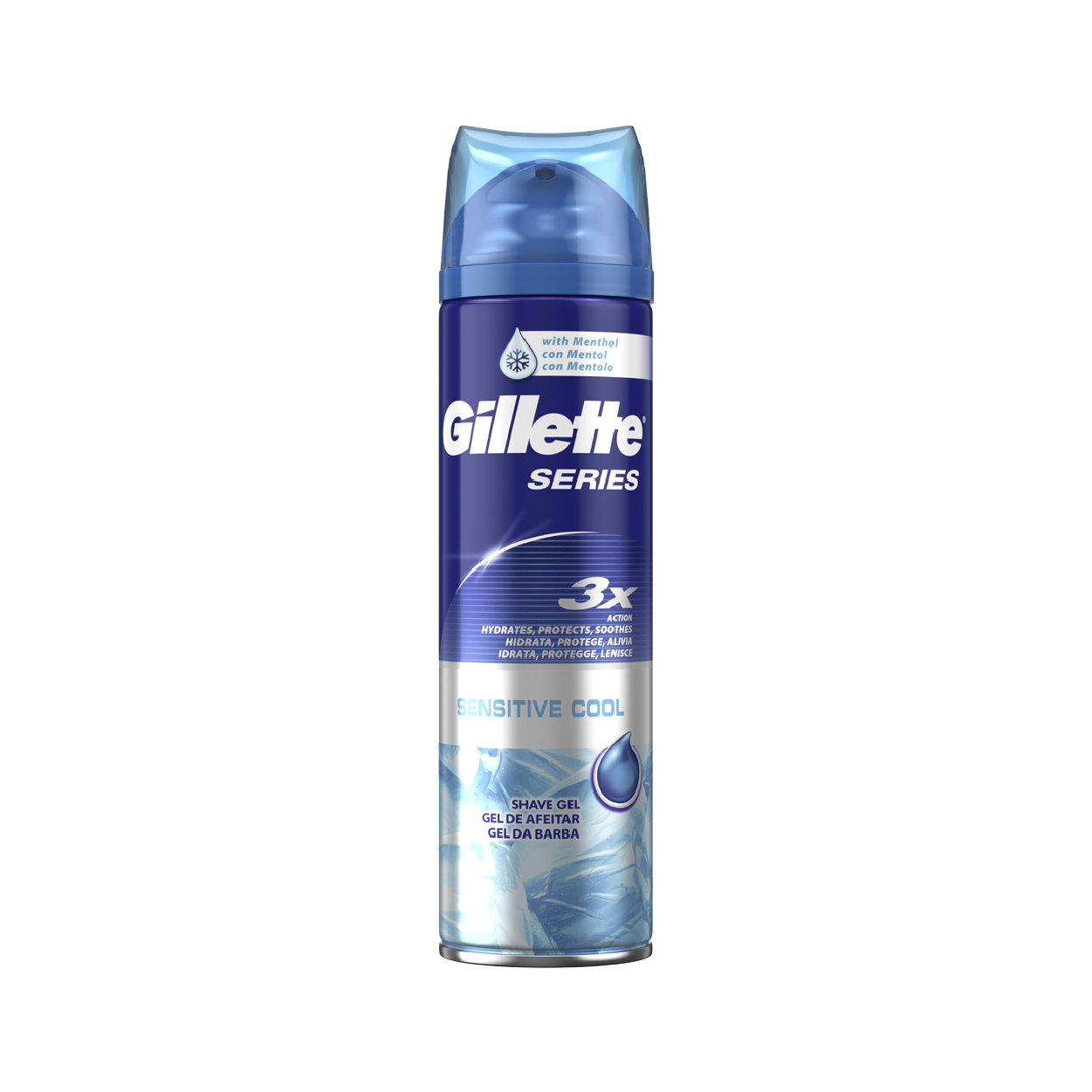Gillette Series Sensitive Cool Shave Gel 200Ml