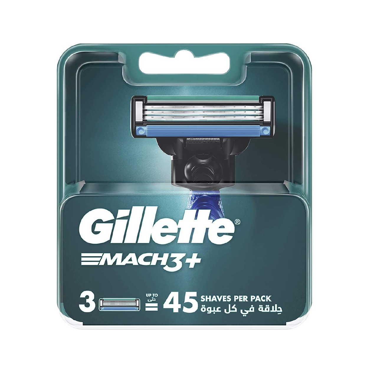 Gillette Mach3+Plus 3Bld 45Shaves