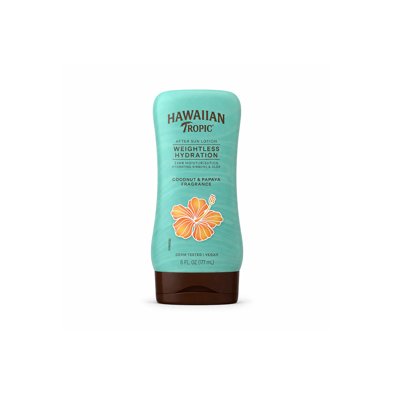 Hawaiian Tropic Weightless Hydration After Sun Lotion 177ml lightweight body lotion for soothing and hydrating sun-exposed skin