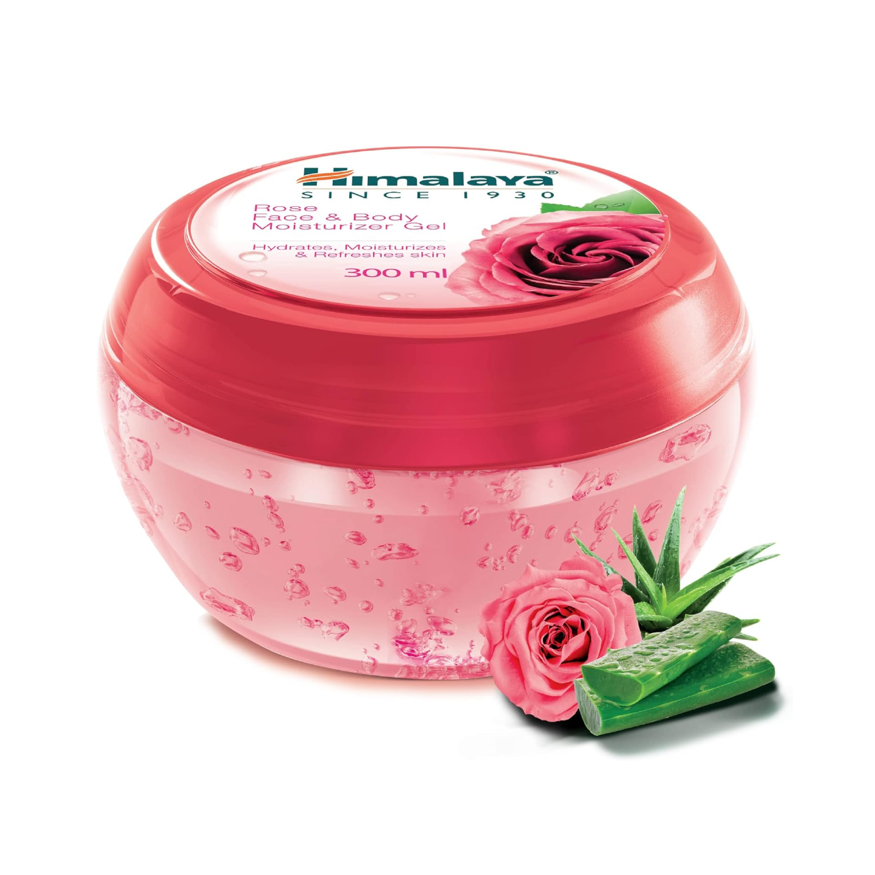 Himalaya Rose Face&Body Moist.Gel 300Ml