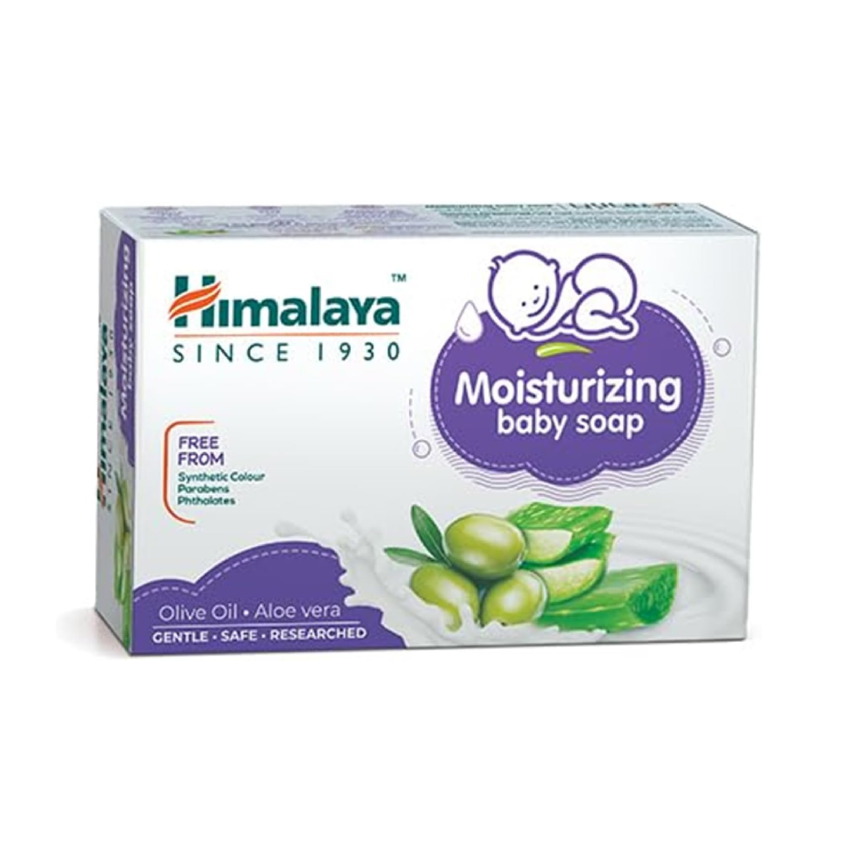Himalaya Baby Moist.Olive Aloevera Soap 125G