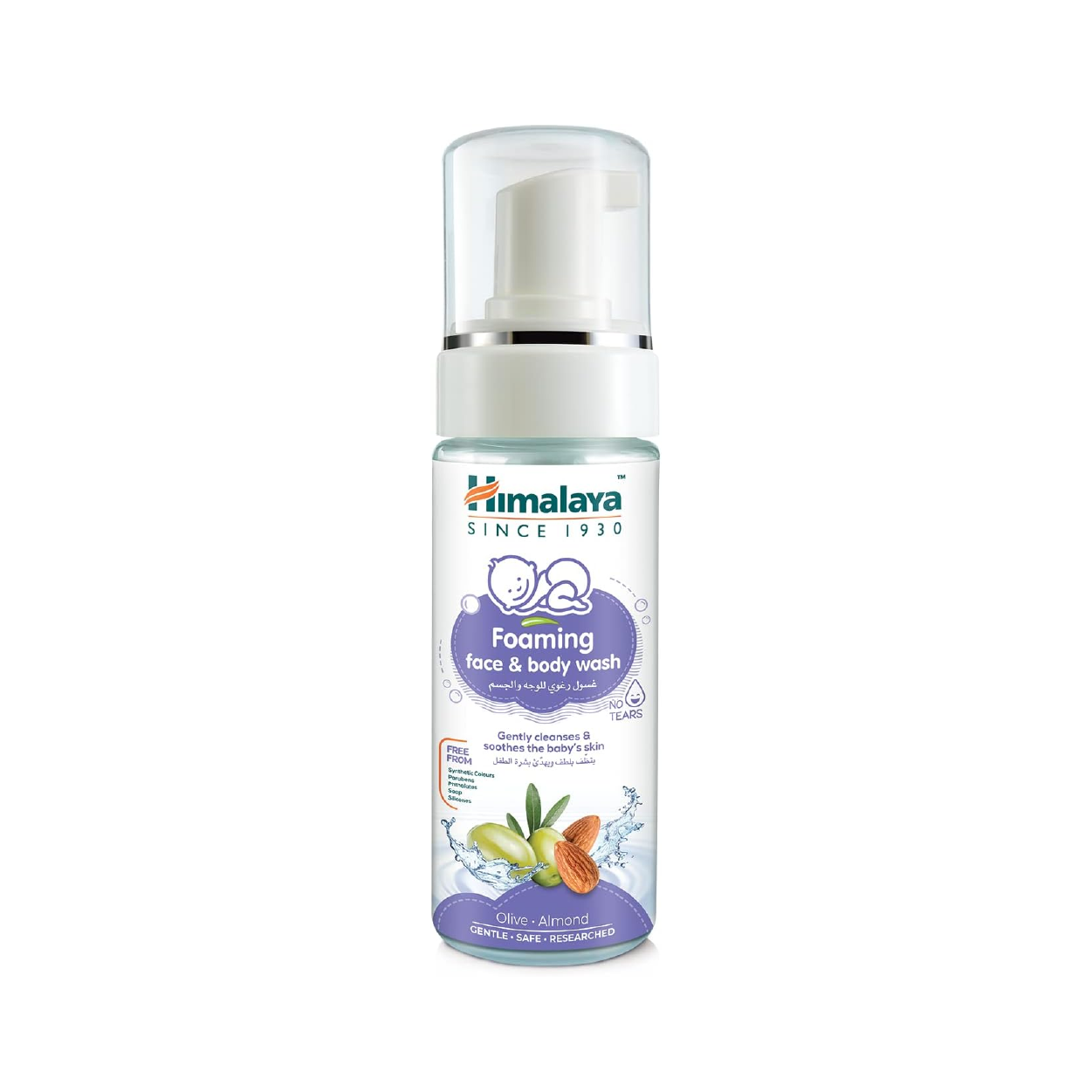 Himalaya Baby Foaming Face&Body Wash 250Ml