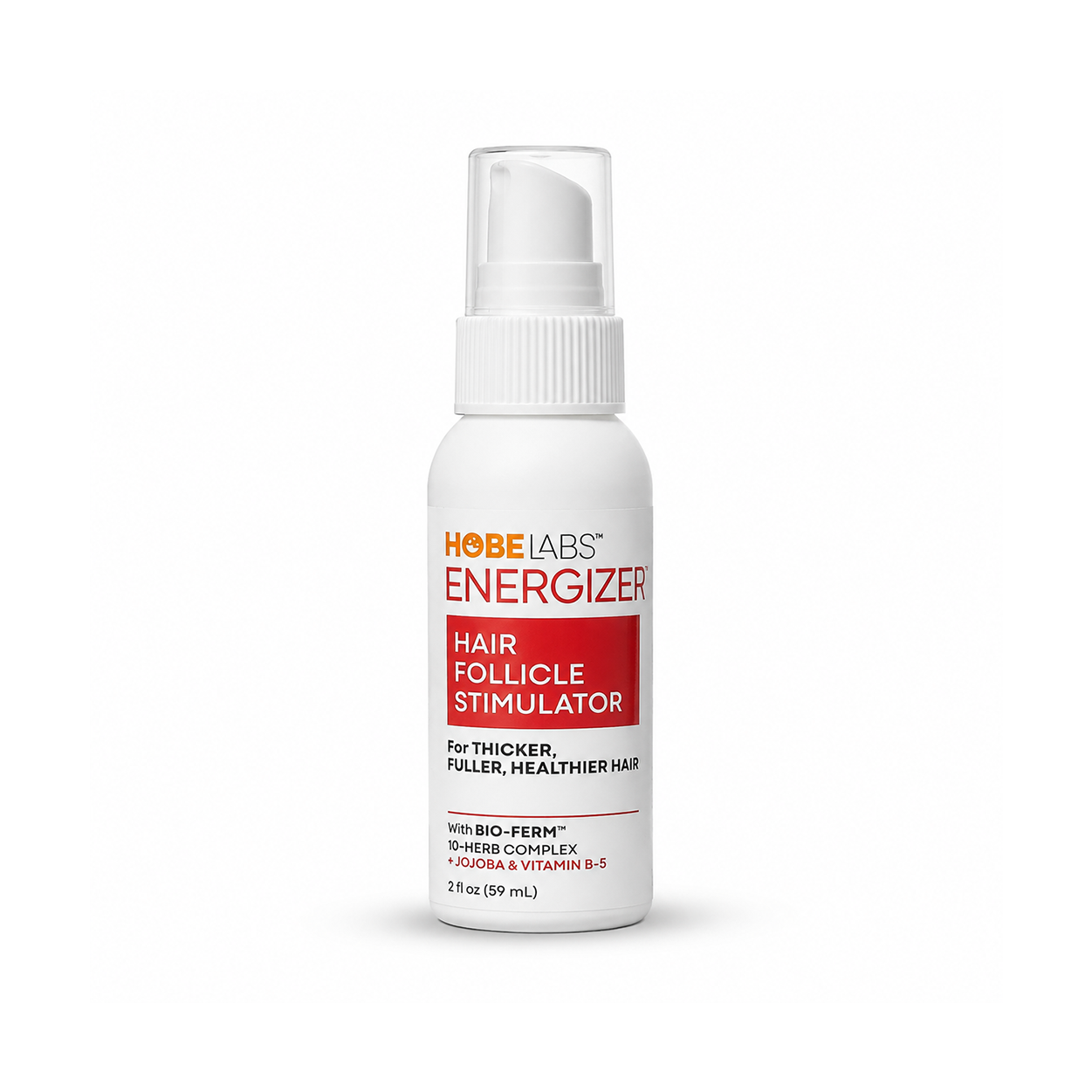 Hobe Labs Energizer Hair Follicle Stimulator 59ml hair growth treatment spray for fuller, healthier-looking hair and scalp care