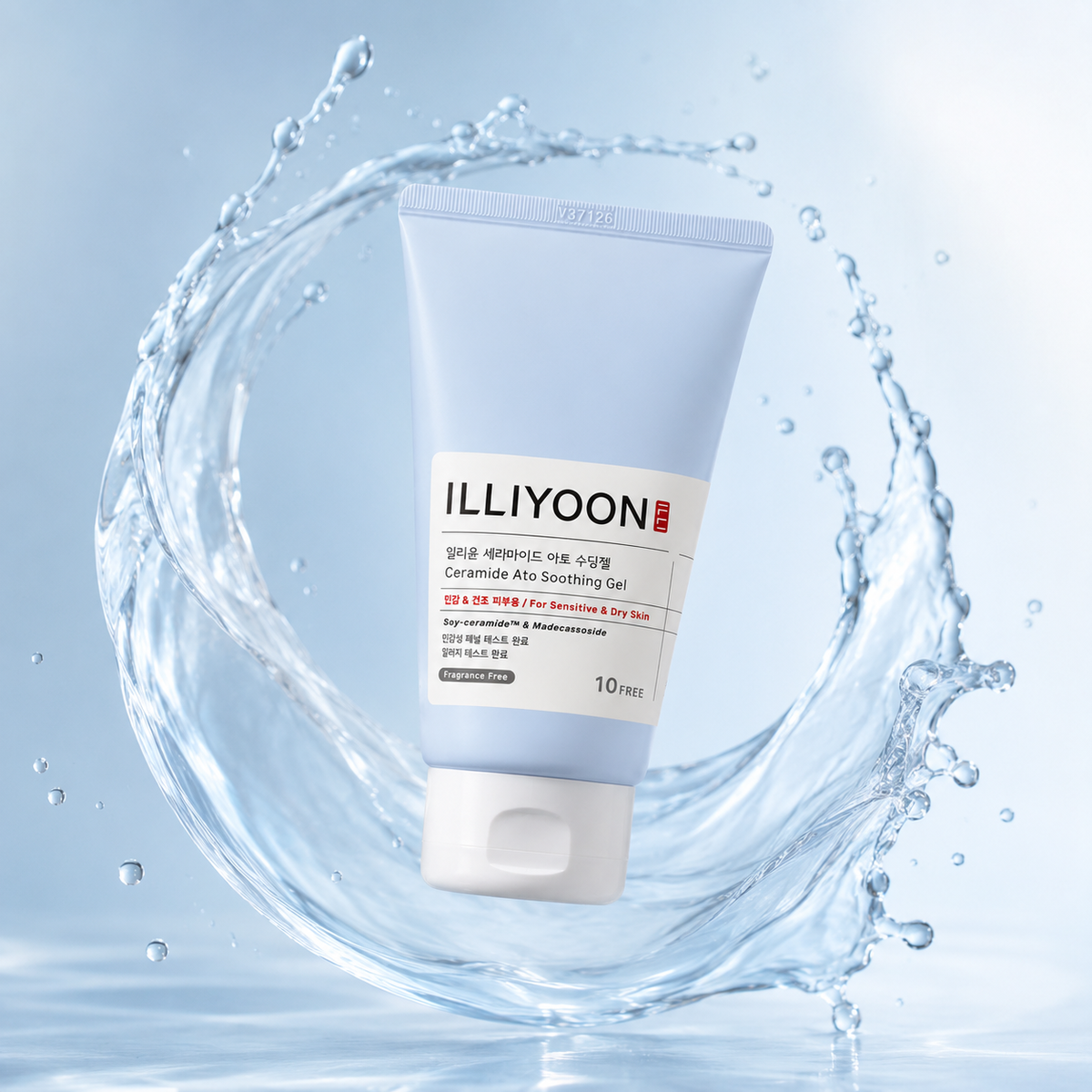 ILLIYOON Ceramide Ato Soothing Gel 175ml soothing moisturizer for sensitive dry skin and daily hydration