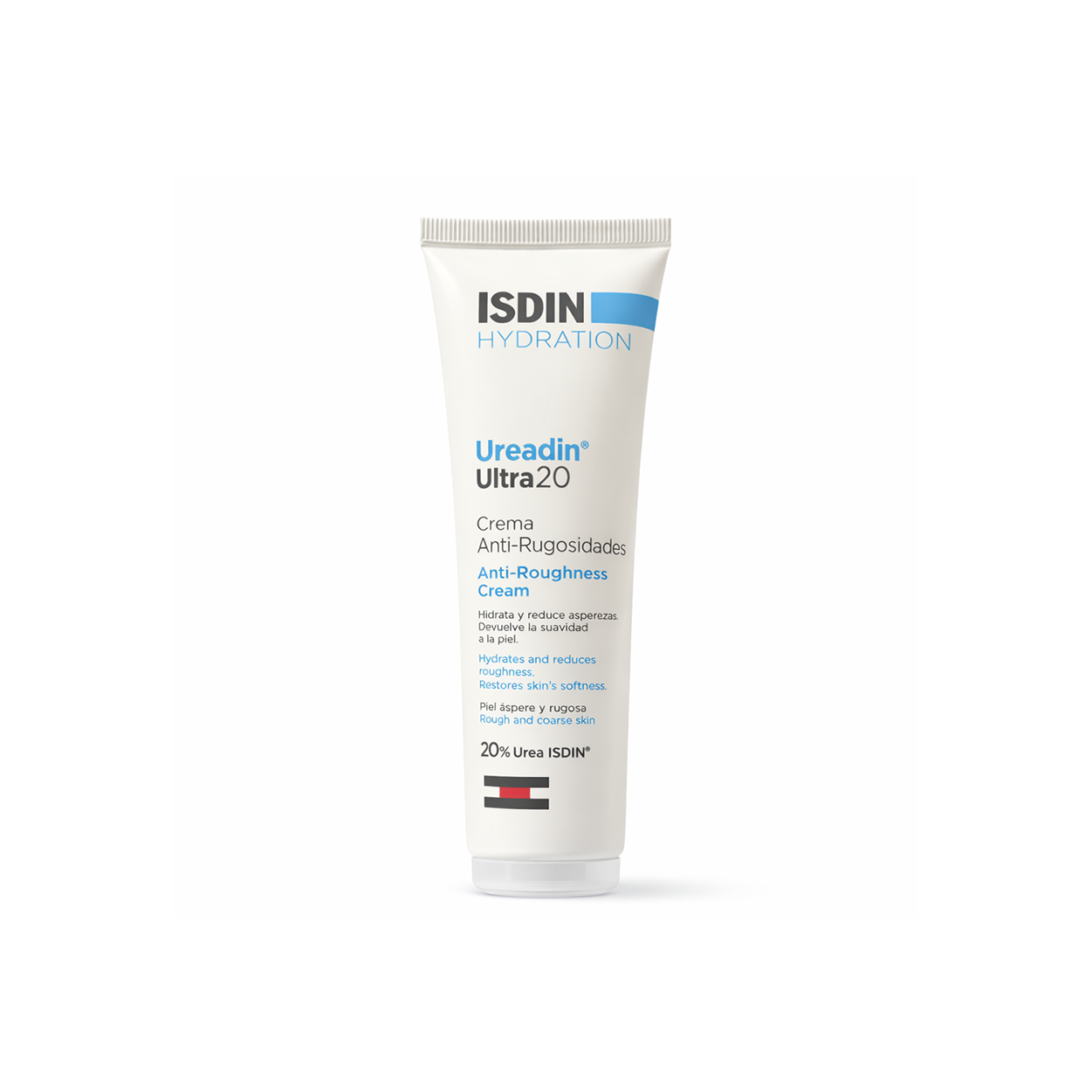 ISDIN Ureadin Ultra 20 Anti-Roughness Body Cream 20% Urea tube for very dry and rough skin hydration
