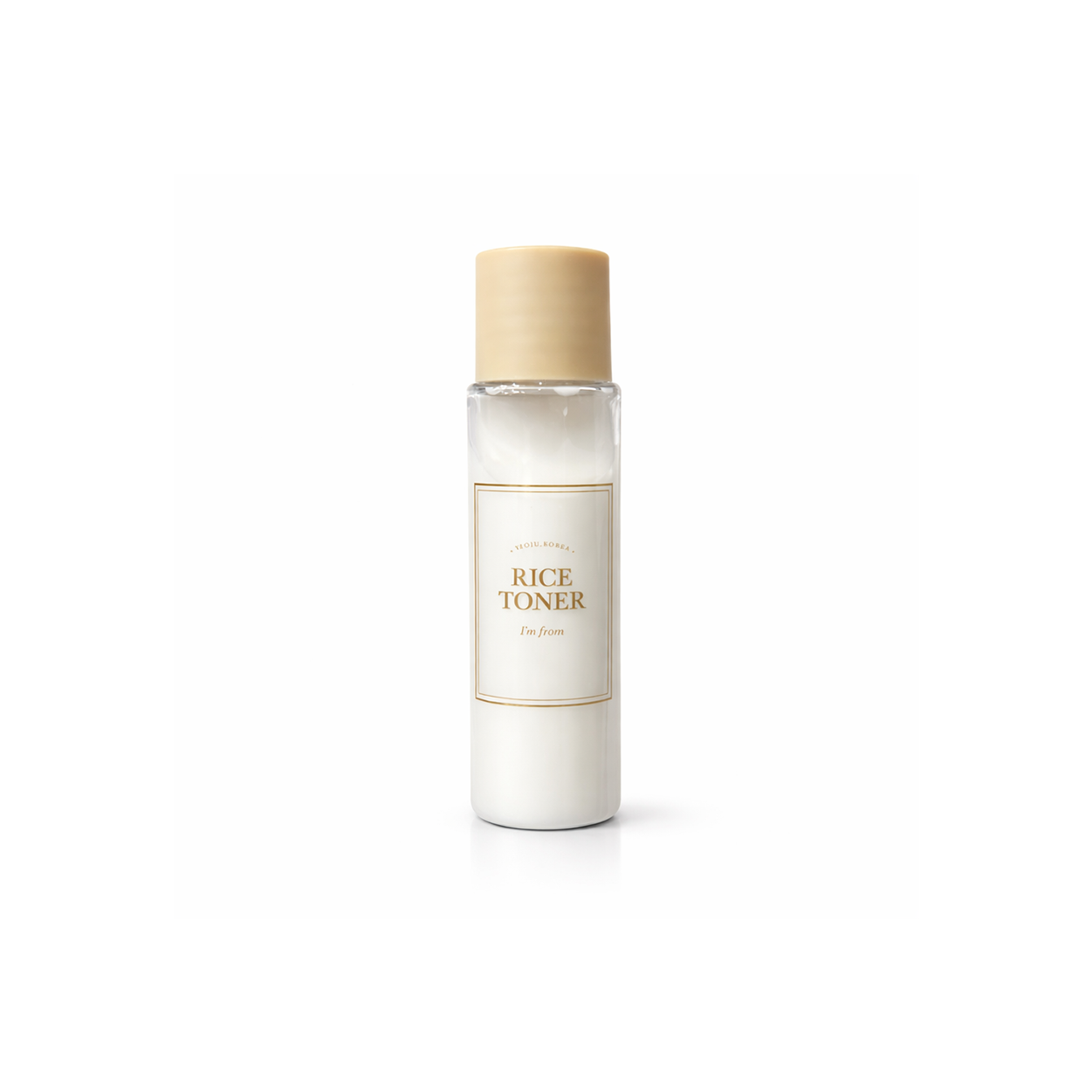 I'm From Rice Toner 30ml hydrating face toner with rice extract for brightening and smoothing skin texture