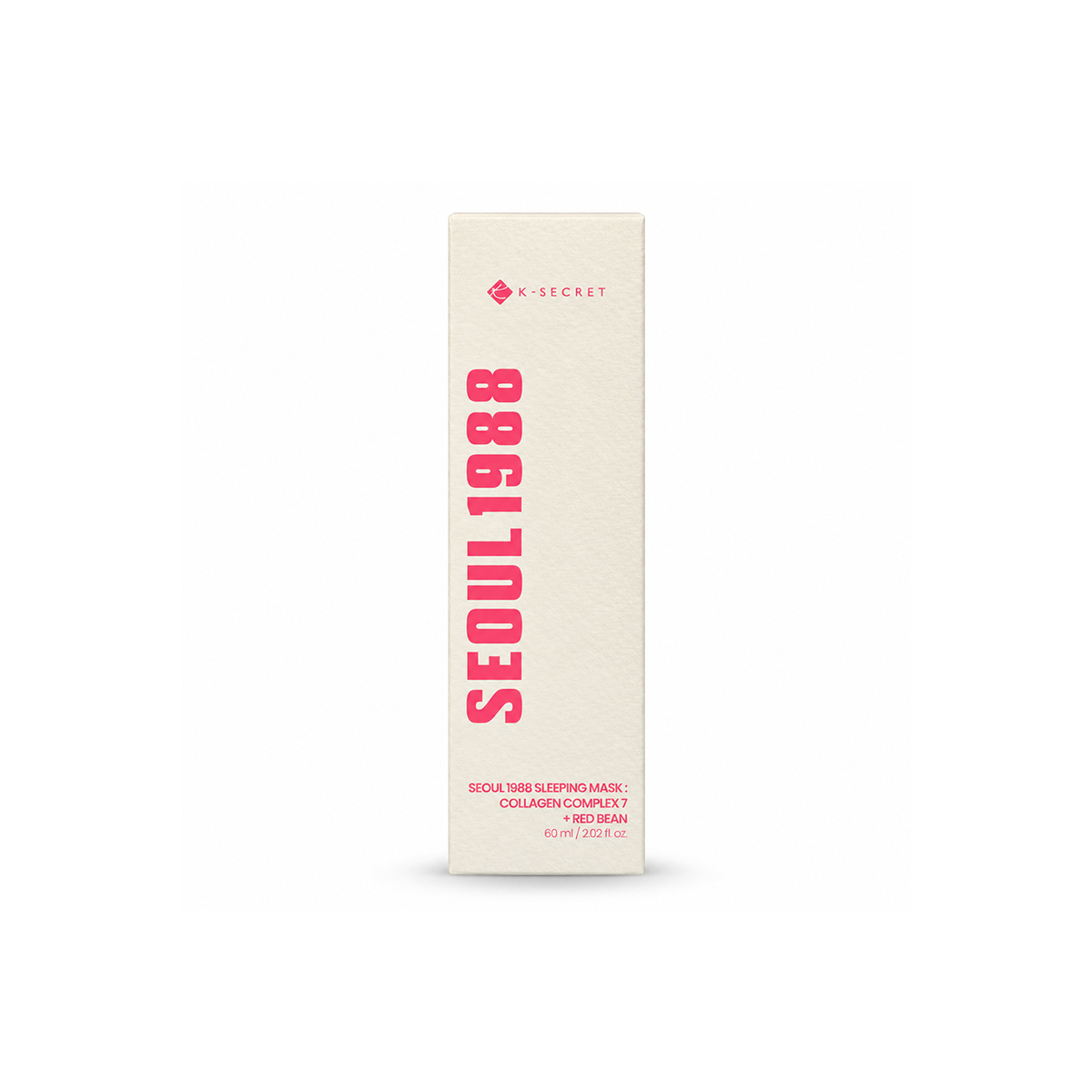 K-SECRET SEOUL 1988 Sleeping Mask Collagen Complex7 + Red Bean 60ml for overnight hydration and nourishment