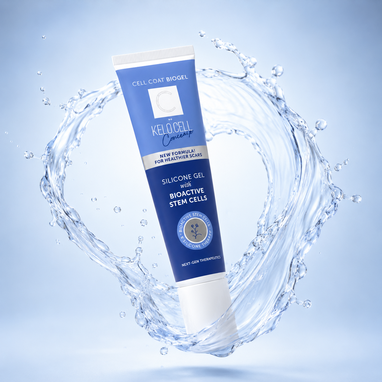 KELO.CELL Cell Coat Biogel Concealer silicone scar gel 20ml for smoothing uneven skin texture and visible scars