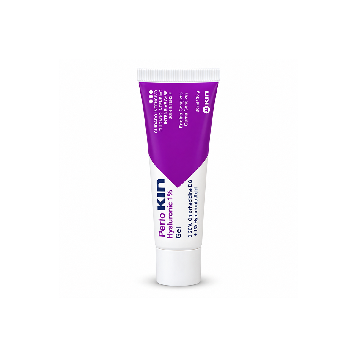 KIN Perio KIN Hyaluronic 1% Gel intensive gum care gel 30ml for oral mucosa hydration and gum comfort