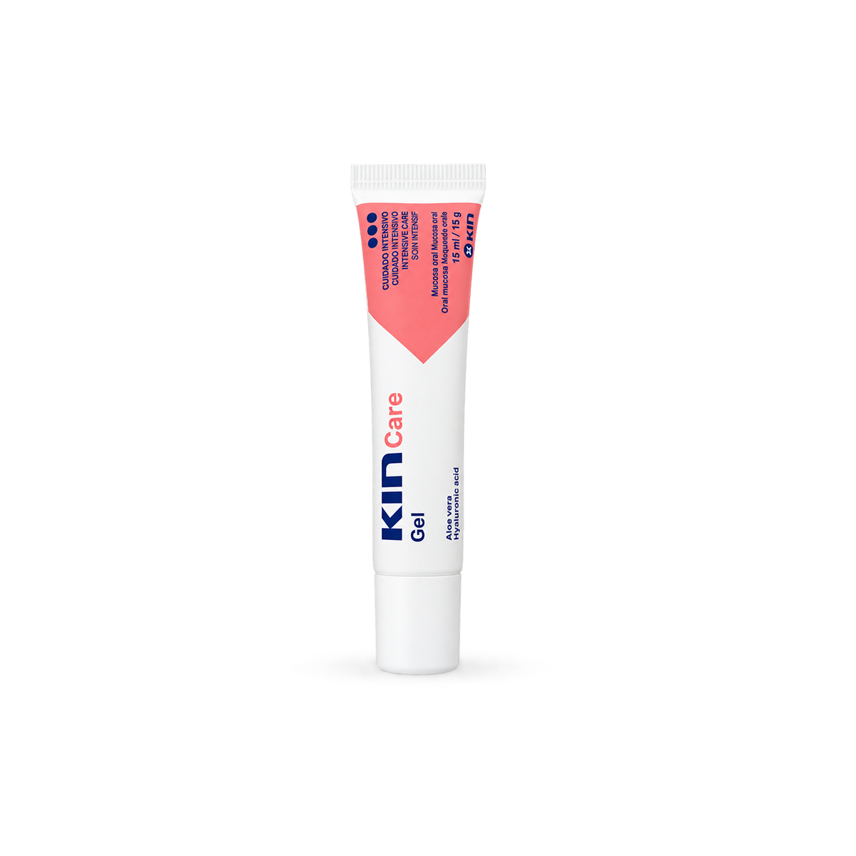 KIN Care Gel oral mucosa care gel 15ml / 15g with aloe vera and hyaluronic acid for intensive oral care