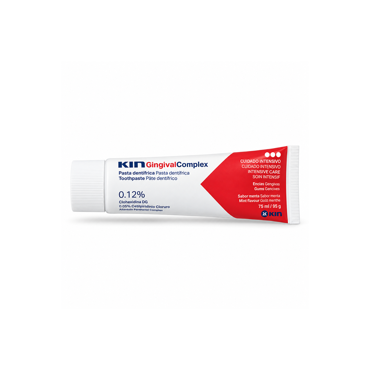 KIN Gingival Complex Intensive Care Toothpaste 75ml / 95g for targeted gum care and oral hygiene