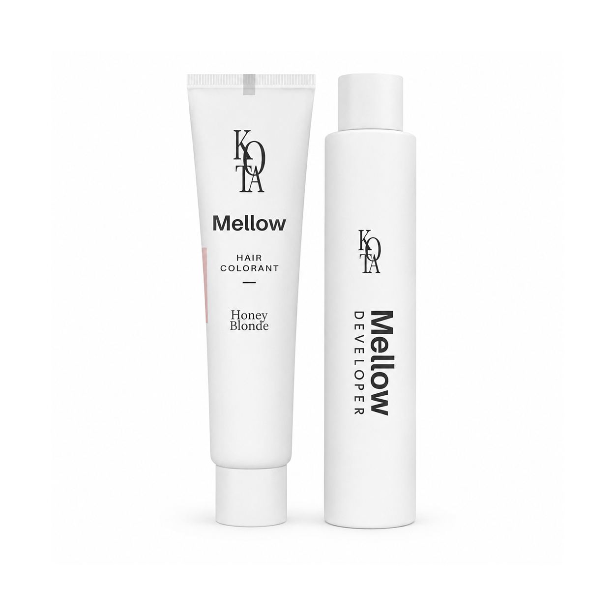 KOTA Cosmetics Mellow Honey Blonde Permanent Hair Color Cream 100ml + 100ml for gray coverage and shiny smooth hair