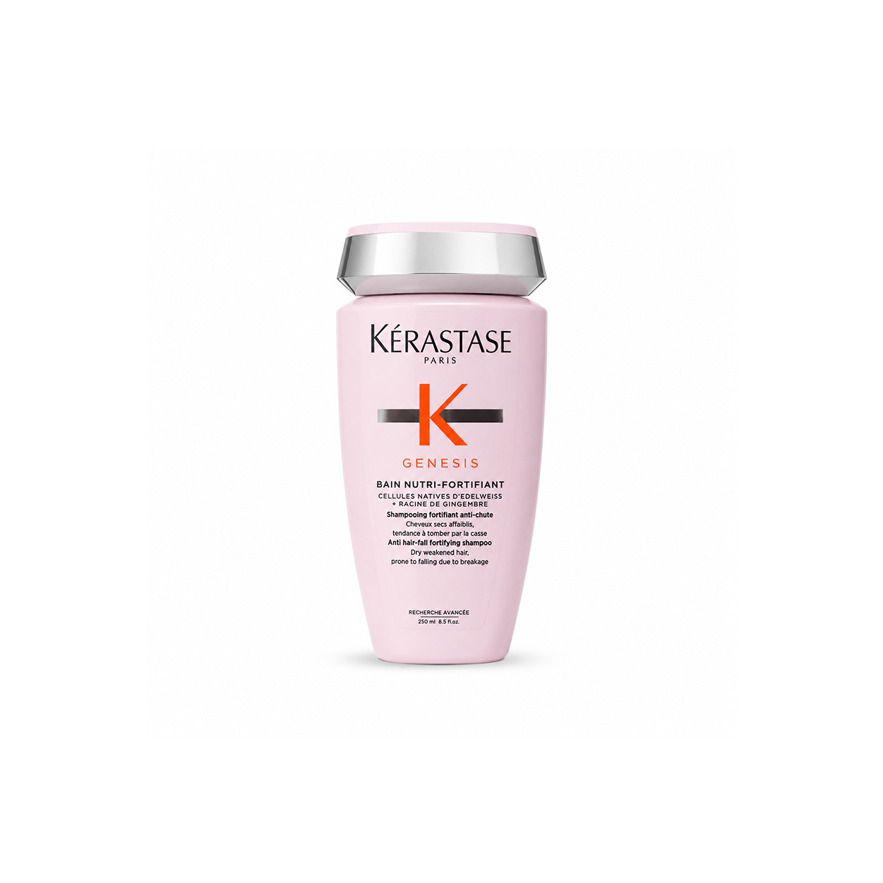 Kérastase Genesis Bain Nutri-Fortifiant anti hair-fall fortifying shampoo 250ml for dry, weakened hair prone to breakage