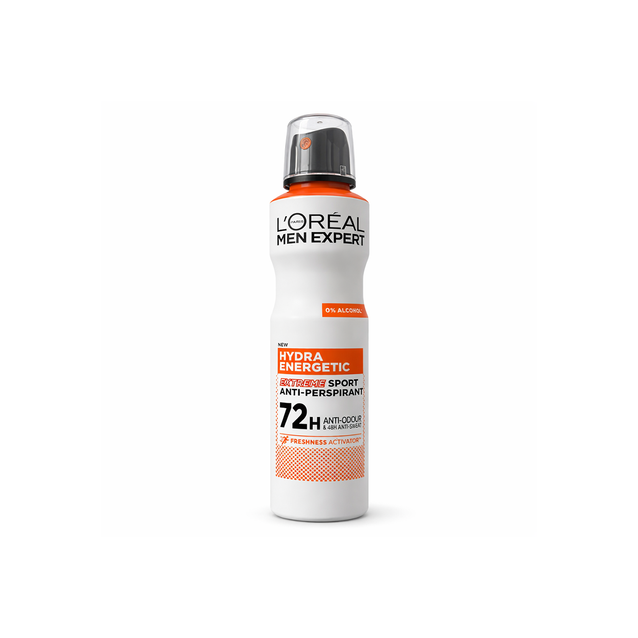 L'Oréal Men Expert Hydra Energetic Extreme Sport anti-perspirant spray 250ml providing 72-hour odor and sweat protection