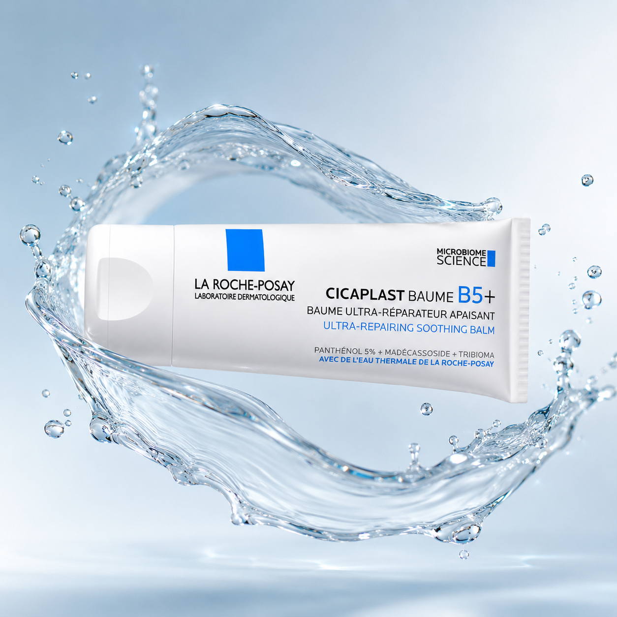La Roche-Posay Cicaplast Baume B5+ Ultra-Repairing Soothing Balm helps repair damaged skin barrier and soothe sensitive skin.