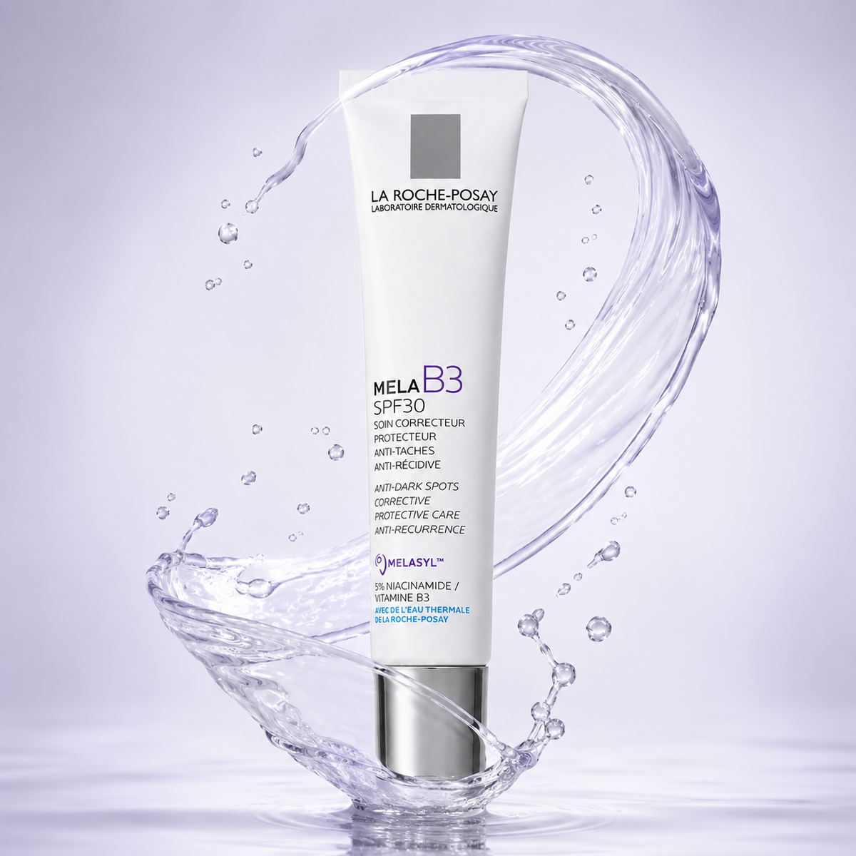 La Roche-Posay Mela B3 SPF30 anti-dark spot corrective sunscreen 40ml for pigmentation and daily UV protection