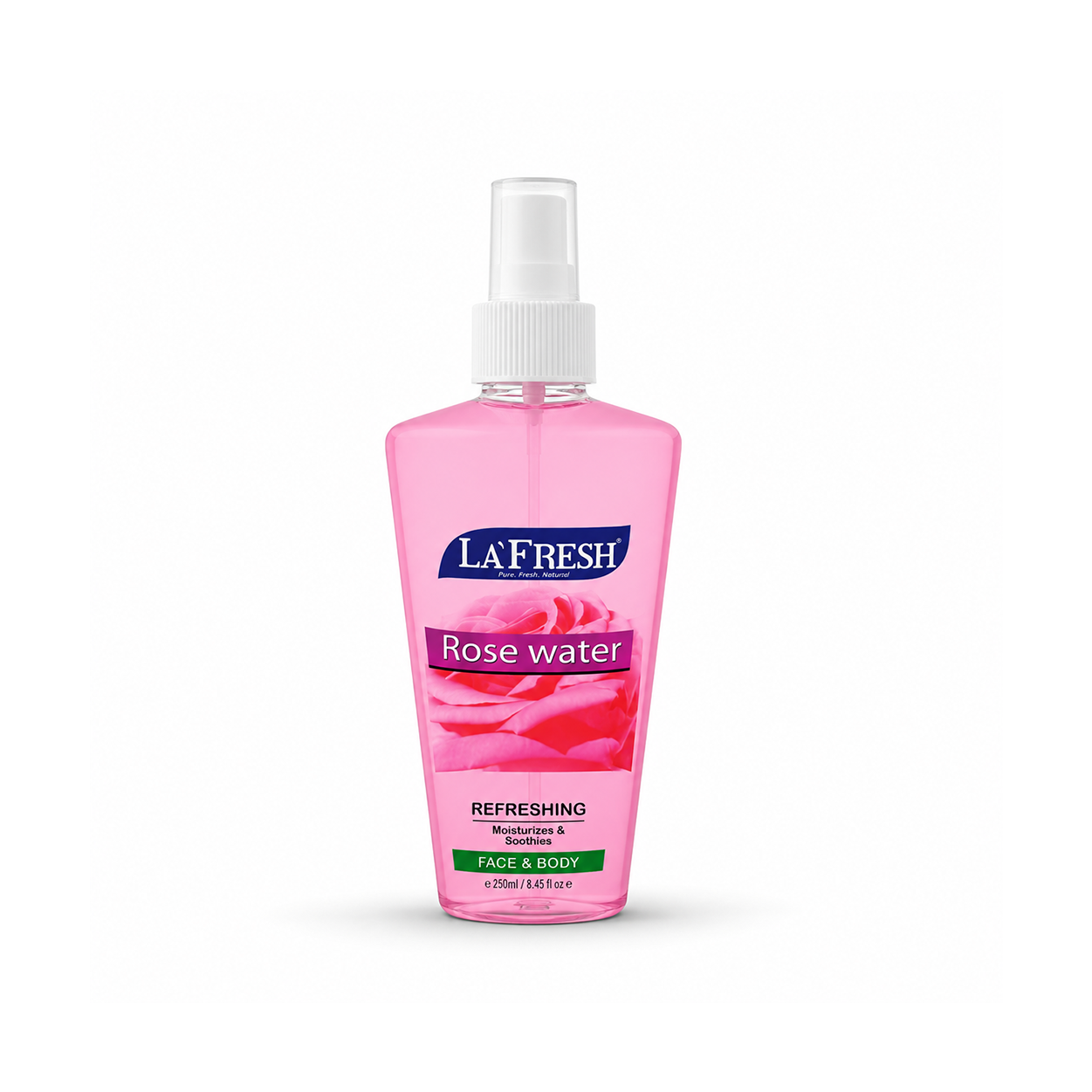 La'Fresh Rose Water Refreshing Face & Body Mist 250ml hydrating facial spray for dry and tired skin daily use