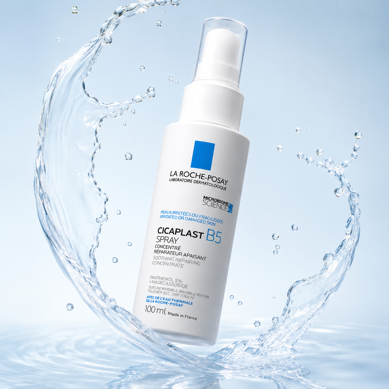 La Roche-Posay Cicaplast B5 Spray 100ml soothing skin barrier repair spray for irritated and sensitive skin