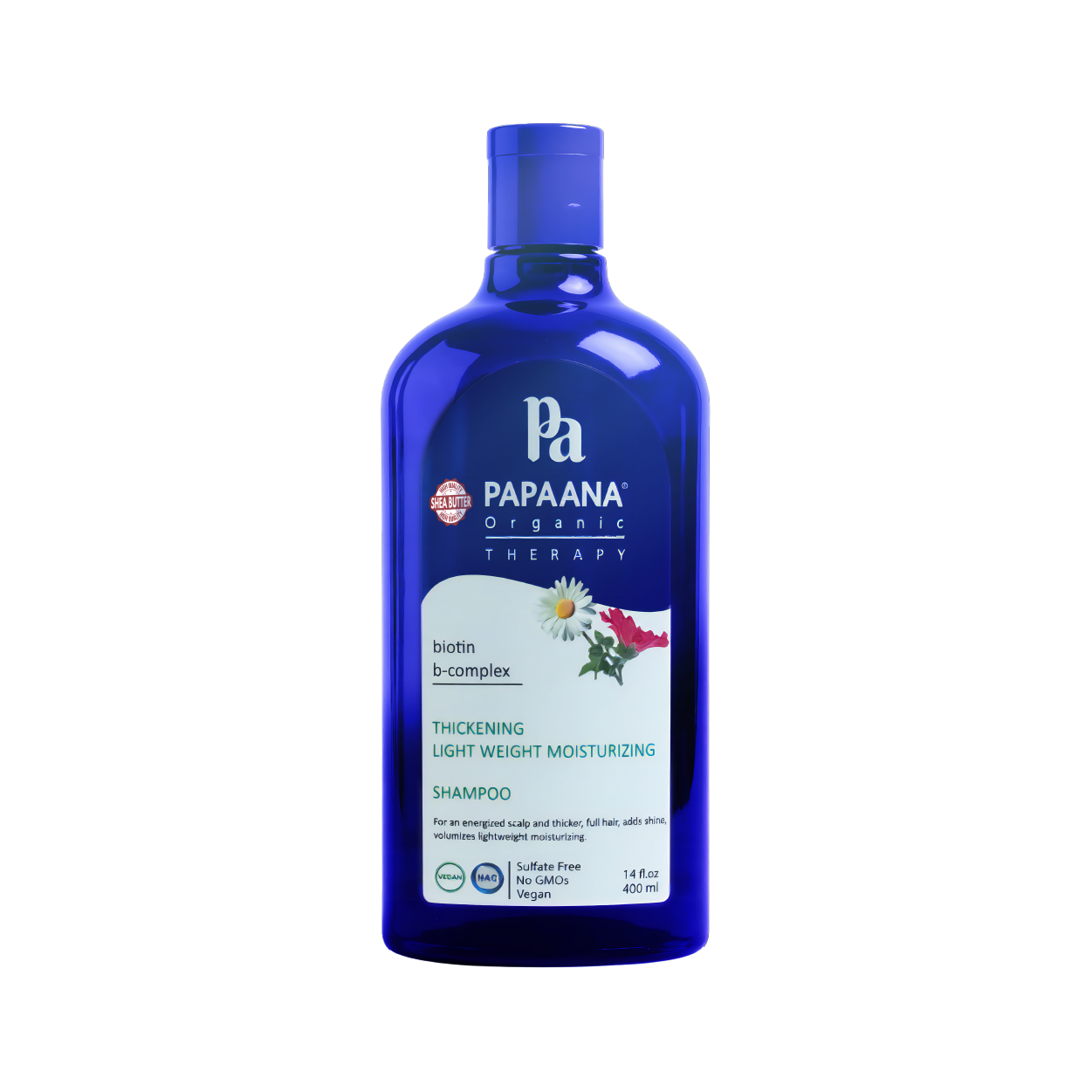 Papaana Organic Thickening Light Weight Moisturizing Shampoo