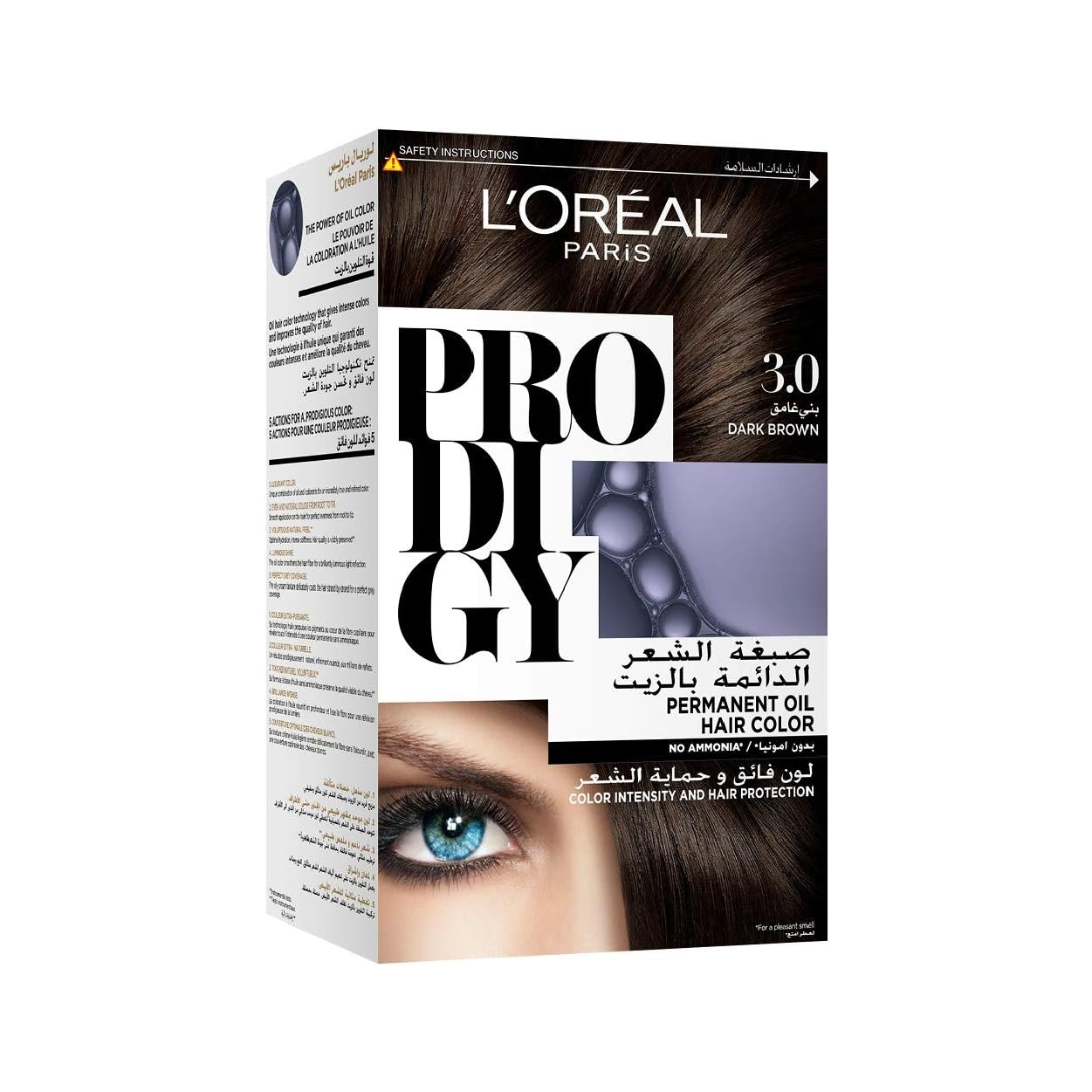 L'Oreal Prodigy Hair Clr 3 Dark Brown