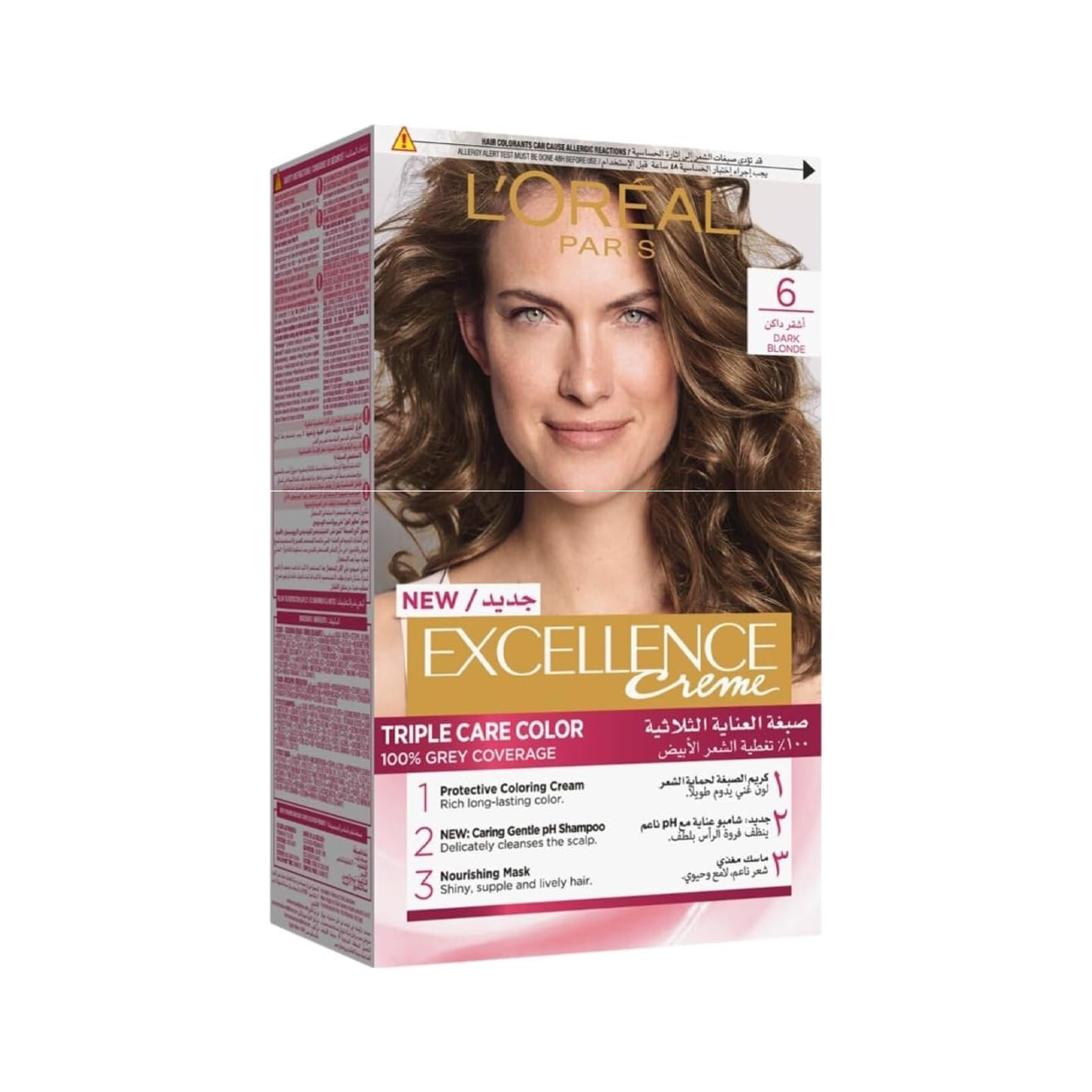 L'Oreal Excellence Hcl Crm 6 Dark Blonde
