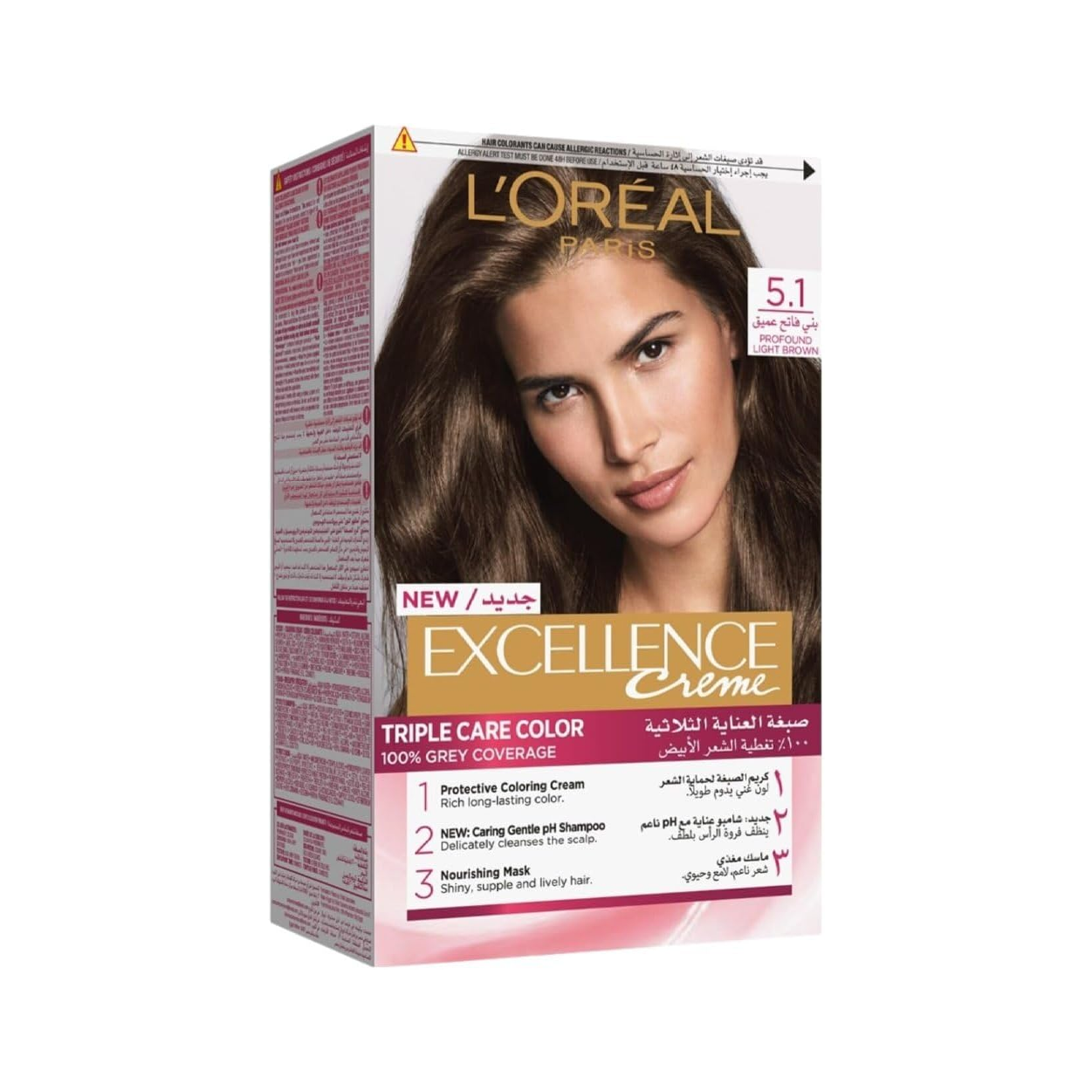 L'Oreal Excellence Hcl Crm 5.1 Light Brown