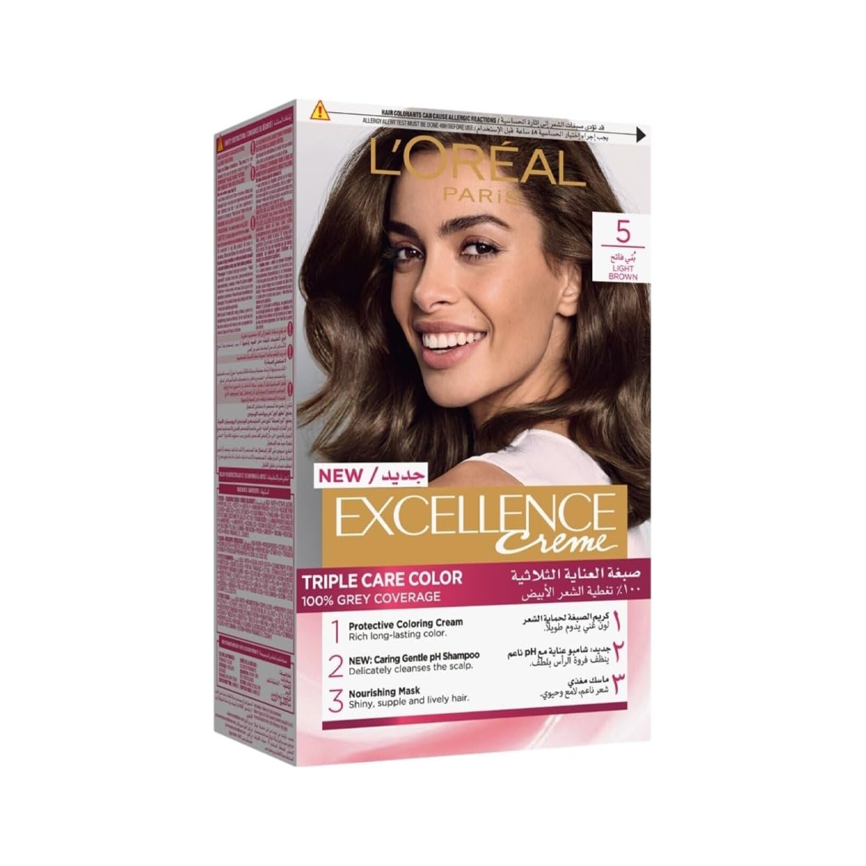 L'Oreal Excellence Hcl Crm 5 Light Brwn