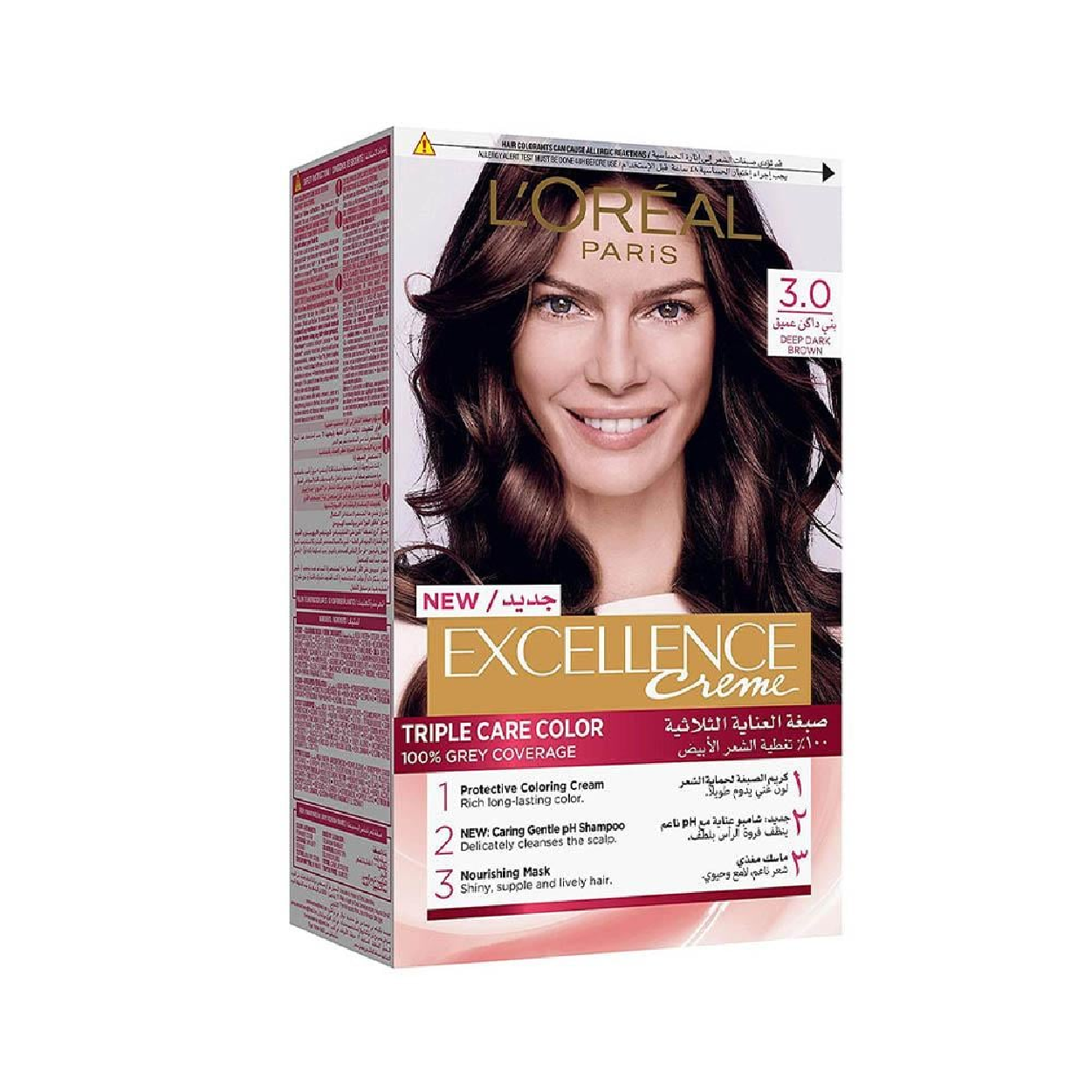 L'Oreal Excellence Hcl Crm 3 Dark Brown