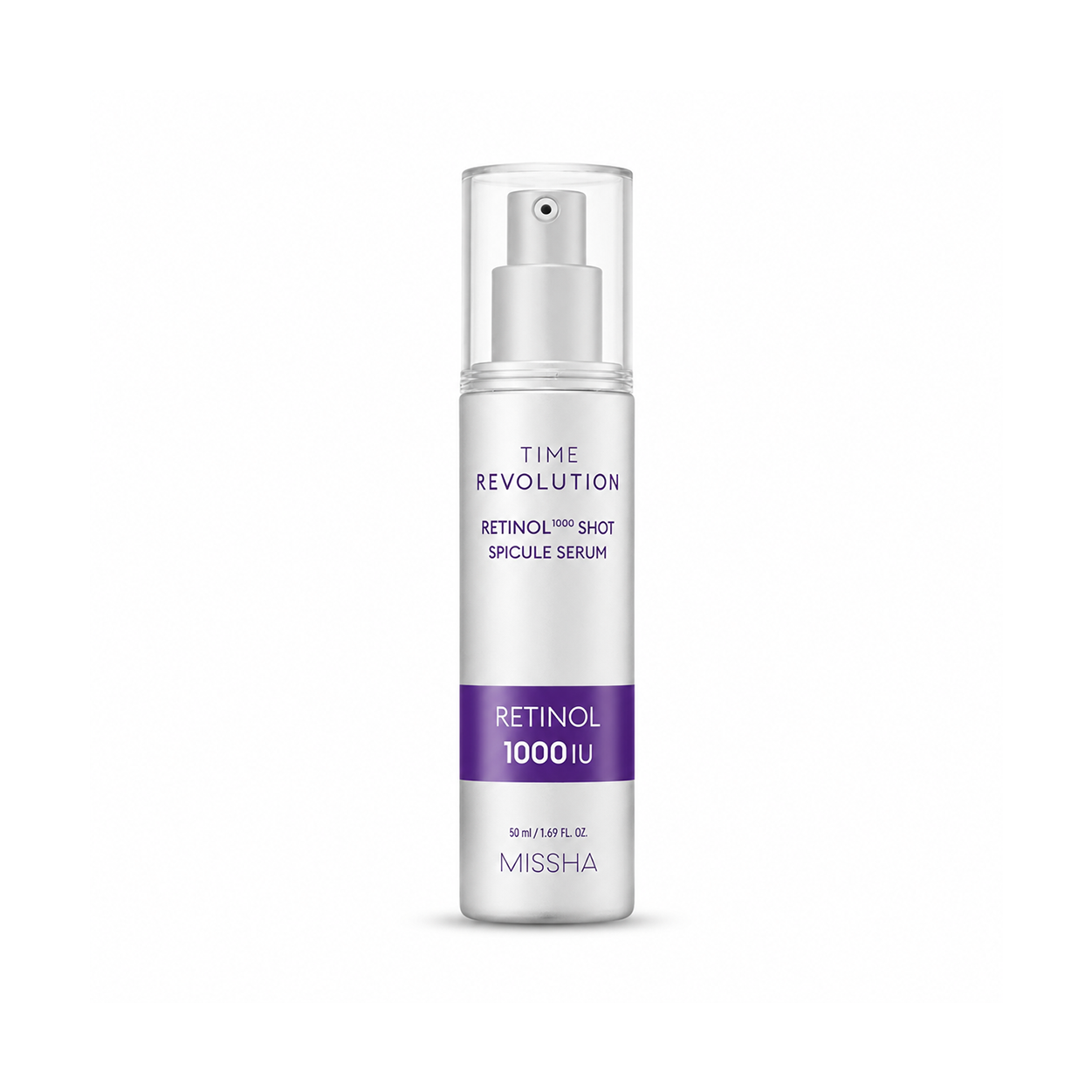 MISSHA Time Revolution Retinol 1000 Shot Spicule Serum 50ml retinol face serum for fine lines and uneven skin texture