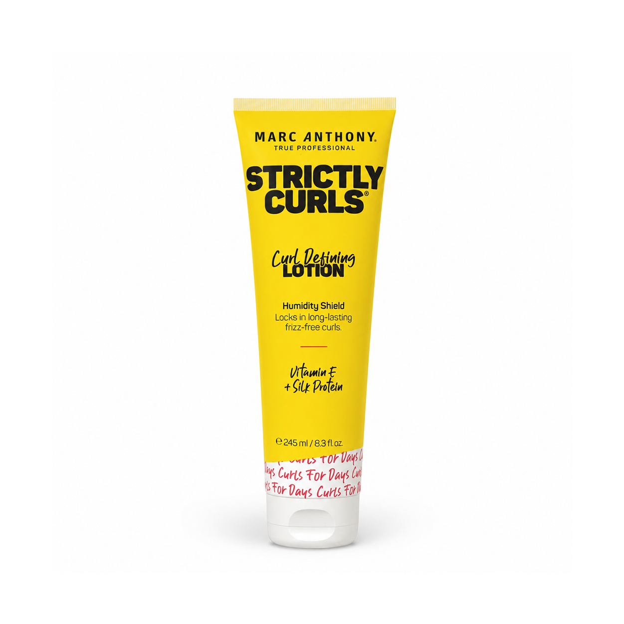 Marc Anthony Strictly Curls Curl Defining Lotion 245ml for frizz-free curly hair with lightweight humidity protection and soft hold