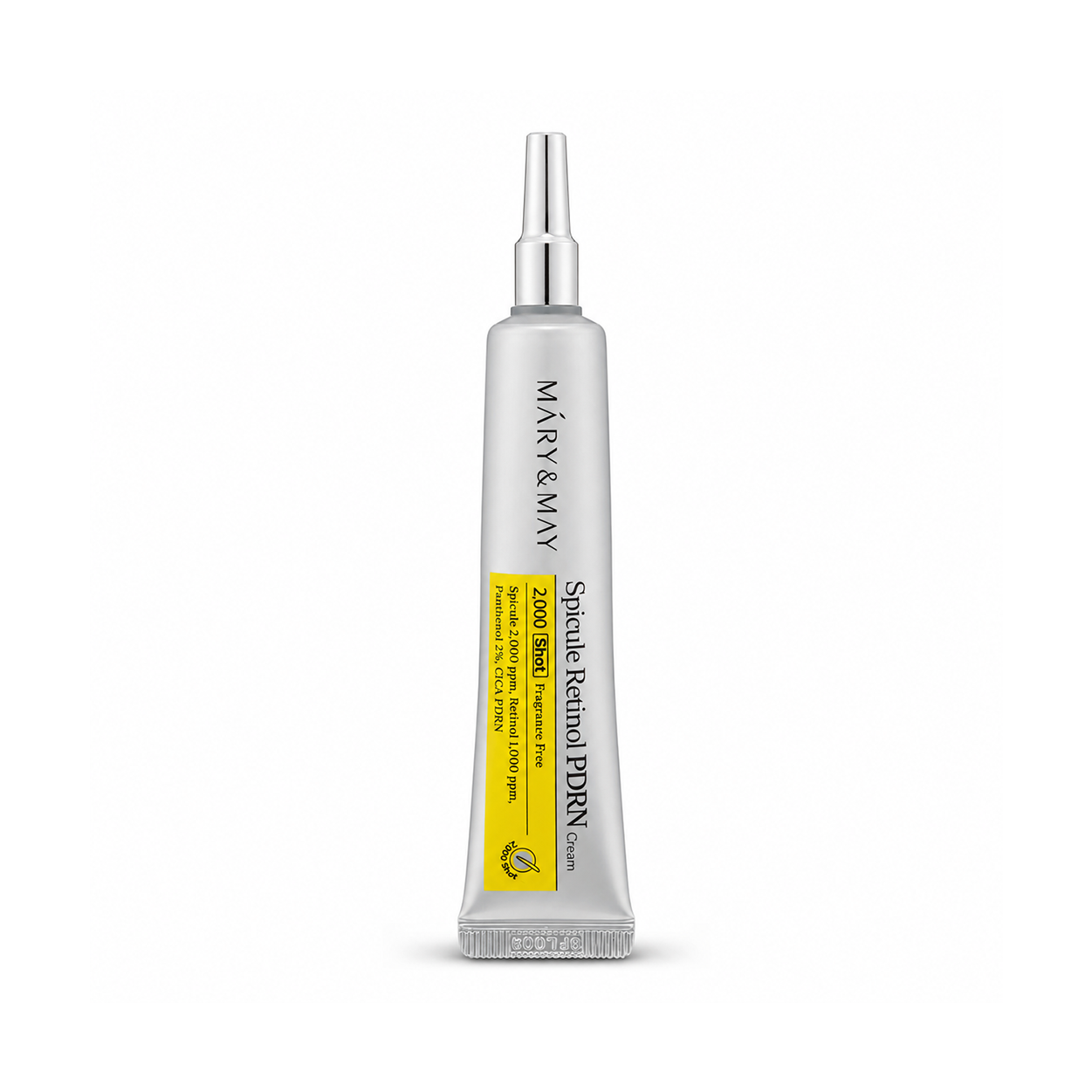 Mary & May Spicule Retinol PDRN Cream 2000 Shot 15g anti-aging face cream with retinol and PDRN for firmer, smoother-looking skin.