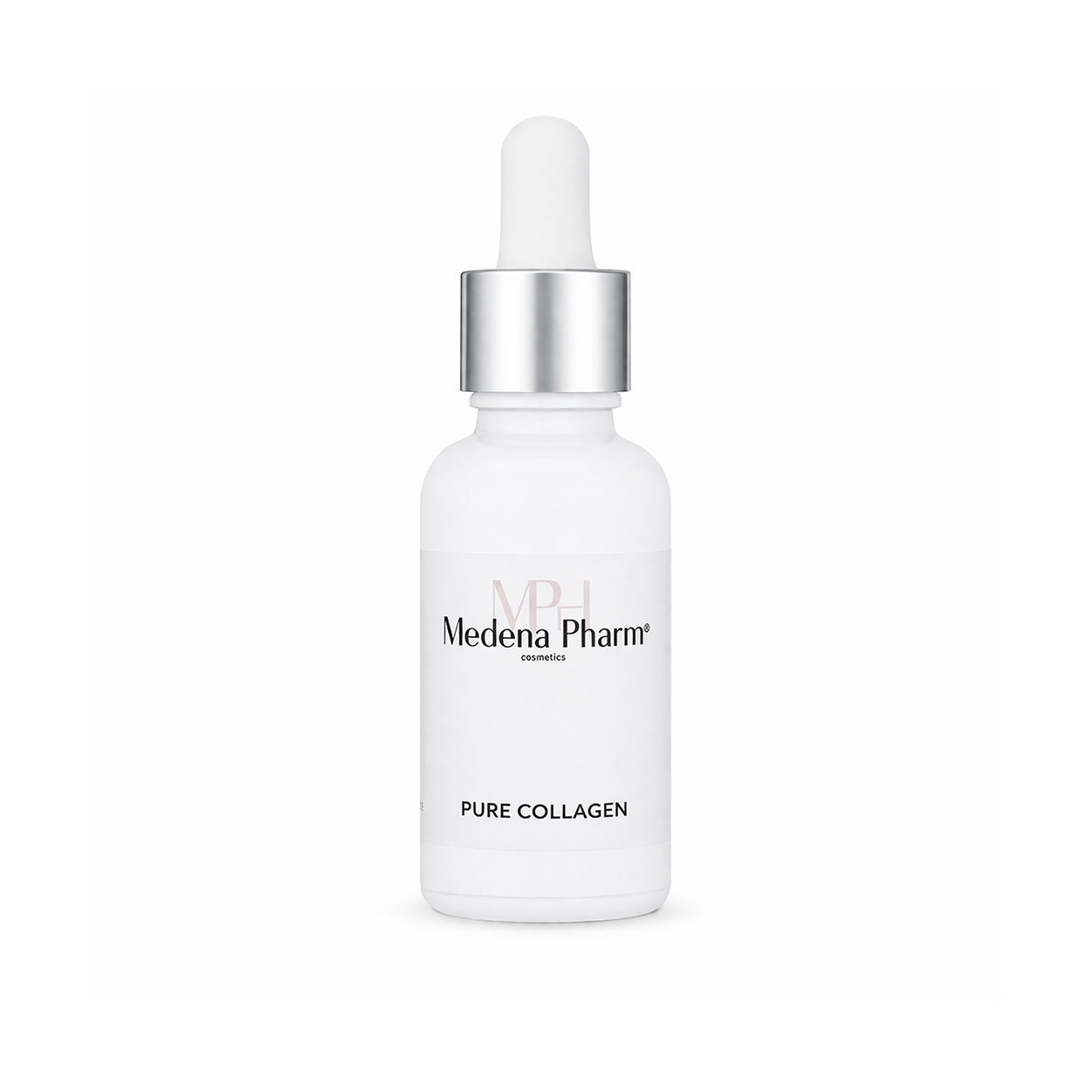 Medena Pharm Pure Collagen Face Serum 30ml hydrating anti-aging skincare product for improving skin elasticity and reducing fine lines