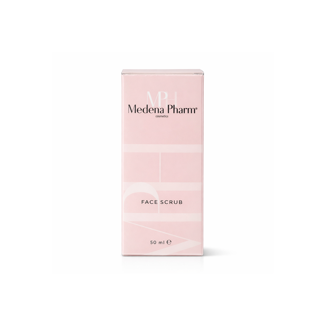 Medena Pharm Face Scrub 50ml exfoliating facial scrub for deep cleansing, removing dead skin and improving skin texture