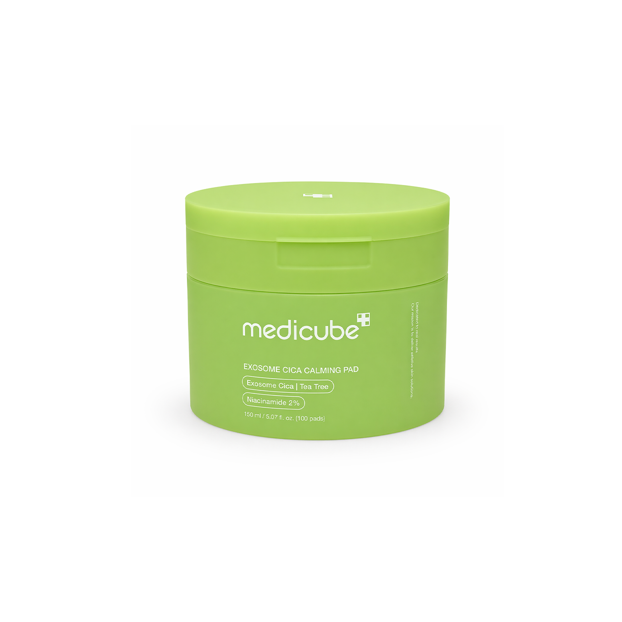 Medicube Exosome Cica Calming Pad toner pads 150ml for soothing acne-prone skin and reducing redness